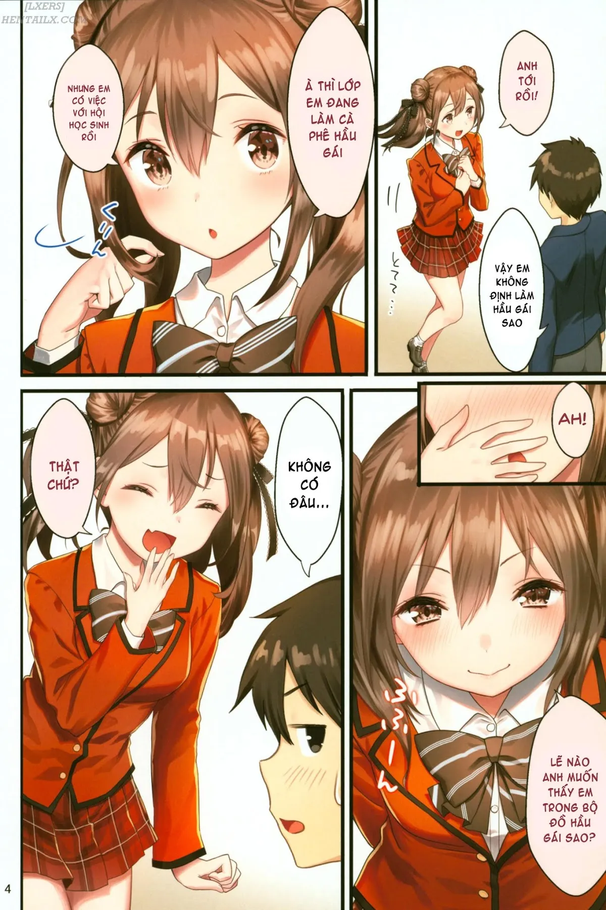 HentaiVN.net - Ảnh 6 - Toile Ga Nai! 2 -Gakkou Hen - Oneshot [Full Màu]