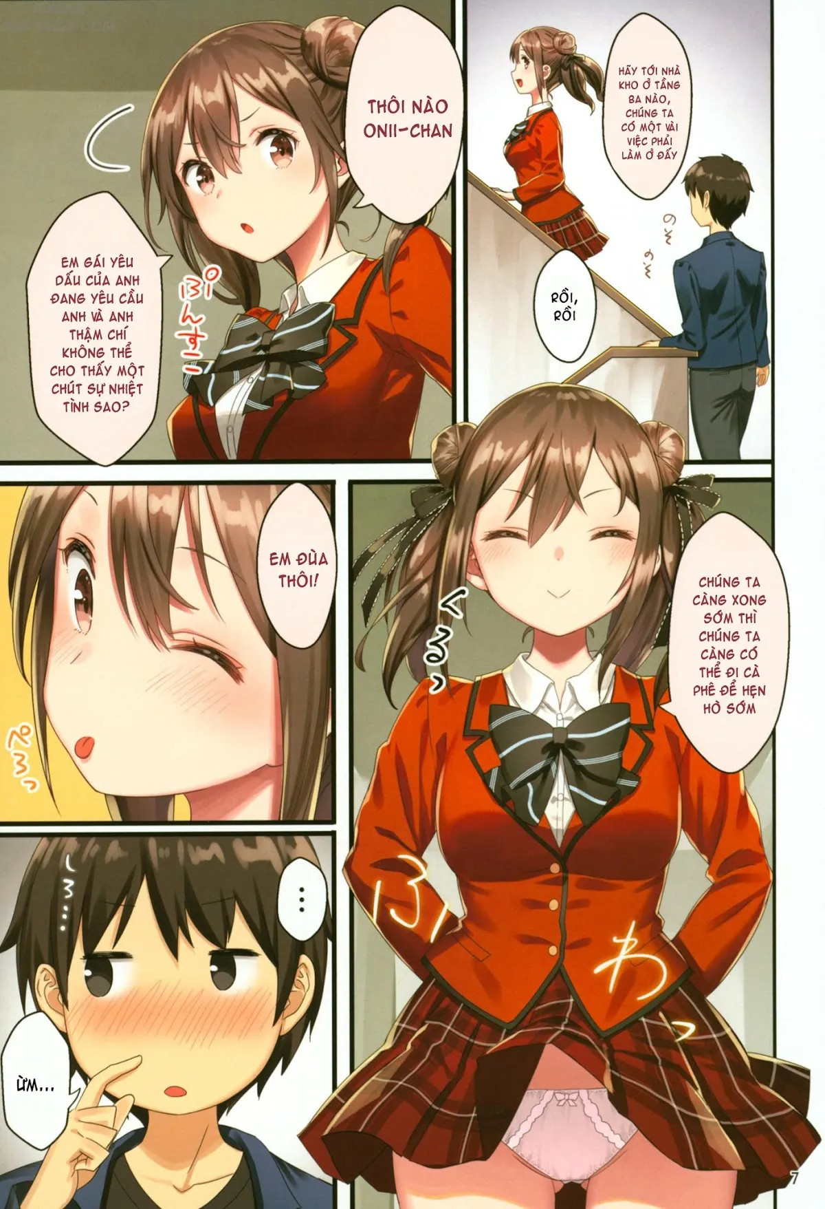 HentaiVN.net - Ảnh 9 - Toile Ga Nai! 2 -Gakkou Hen - Oneshot [Full Màu]