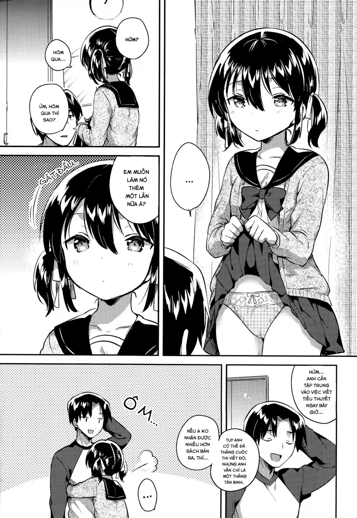 HentaiVN.net - Ảnh 9 - Em Gái Tôi là Thiên Tài [Imouto wa Genius; My Little Sister Is a Genius; 妹は天才; Imouto wa Kakezan ga Dekiru; 妹はかけ算ができる] - Chương 2 Em gái tôi không thể làm phép cộng đơn giản.