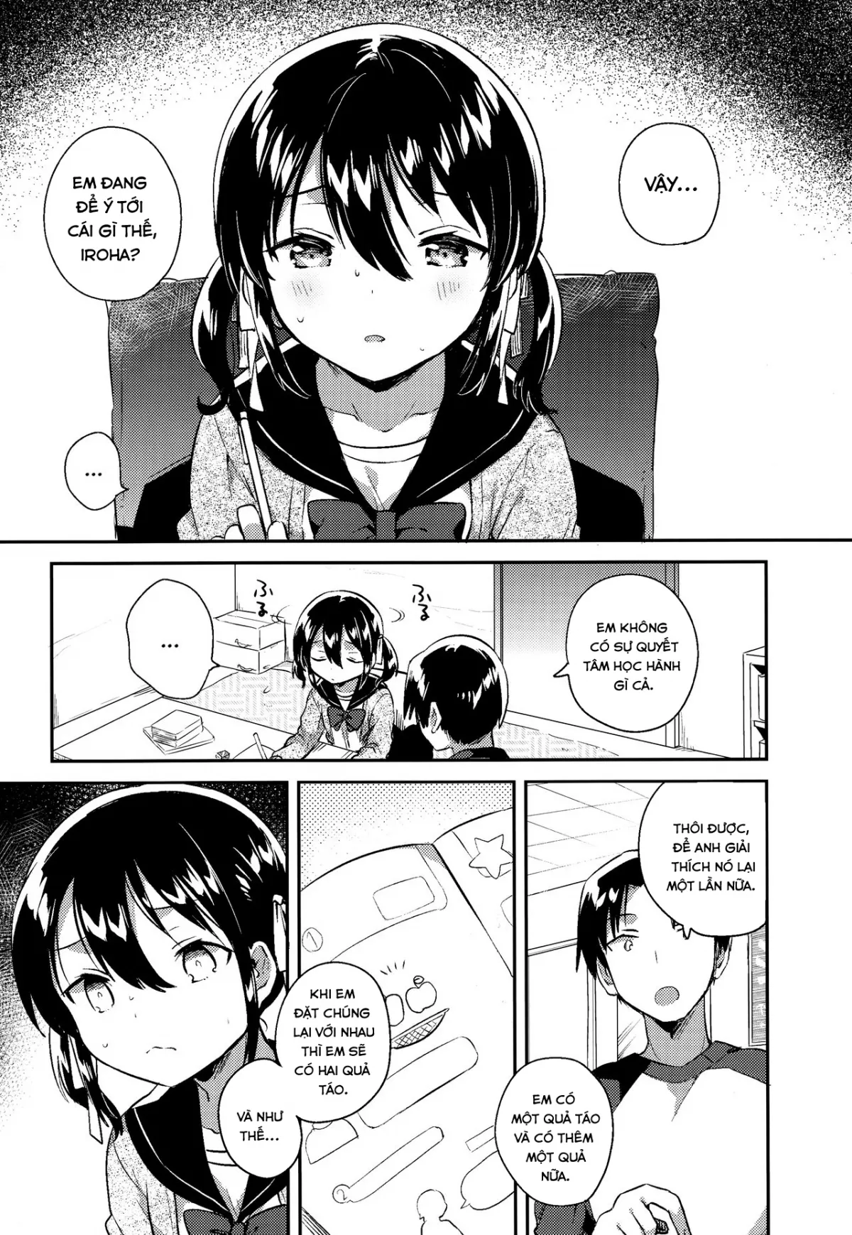 HentaiVN.net - Ảnh 6 - Em Gái Tôi là Thiên Tài [Imouto wa Genius; My Little Sister Is a Genius; 妹は天才; Imouto wa Kakezan ga Dekiru; 妹はかけ算ができる] - Chương 2 Em gái tôi không thể làm phép cộng đơn giản.