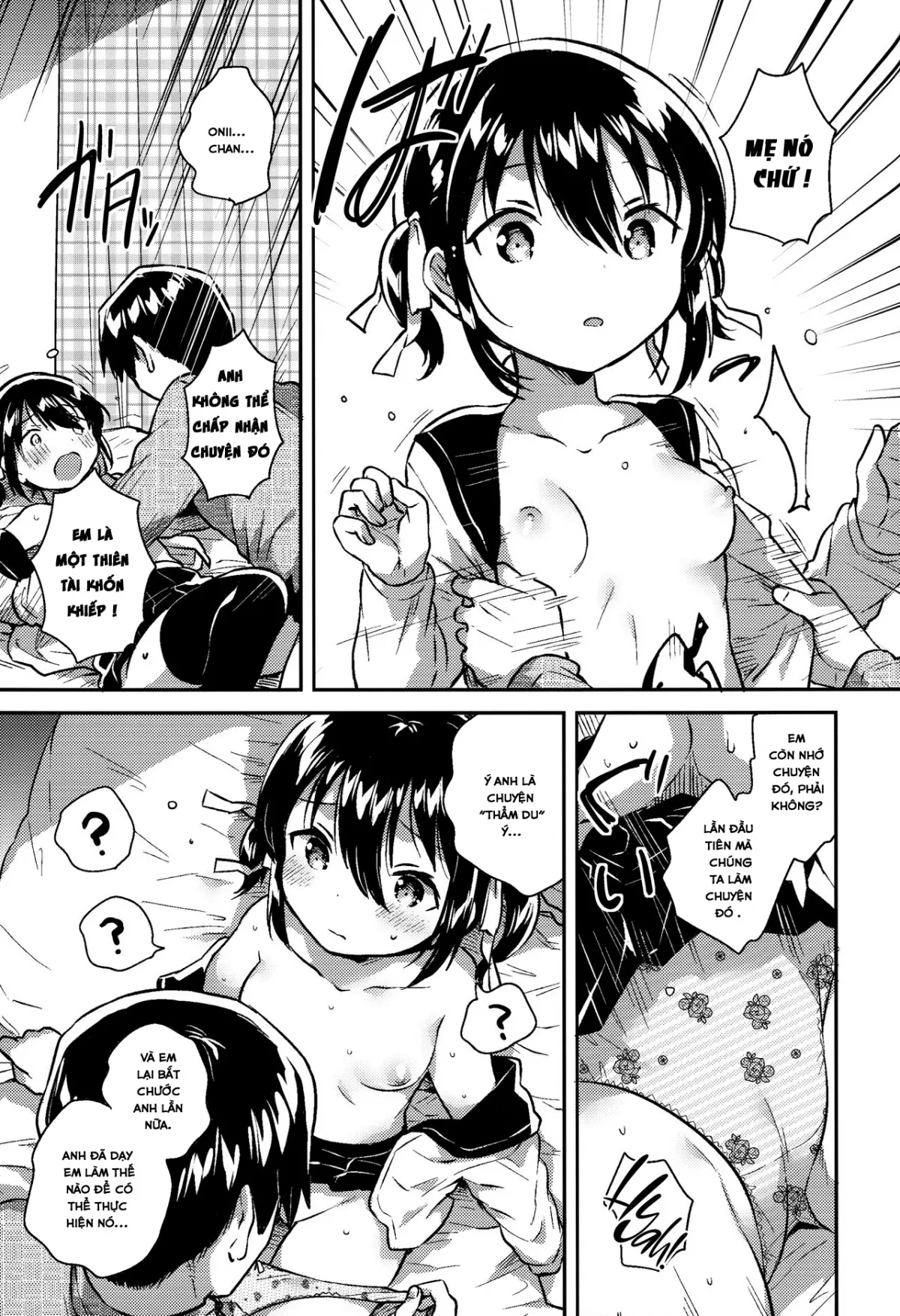 HentaiVN.net - Ảnh 13 - Em Gái Tôi là Thiên Tài [Imouto wa Genius; My Little Sister Is a Genius; 妹は天才; Imouto wa Kakezan ga Dekiru; 妹はかけ算ができる] - Chương 3 Em gái tôi không thể nhân