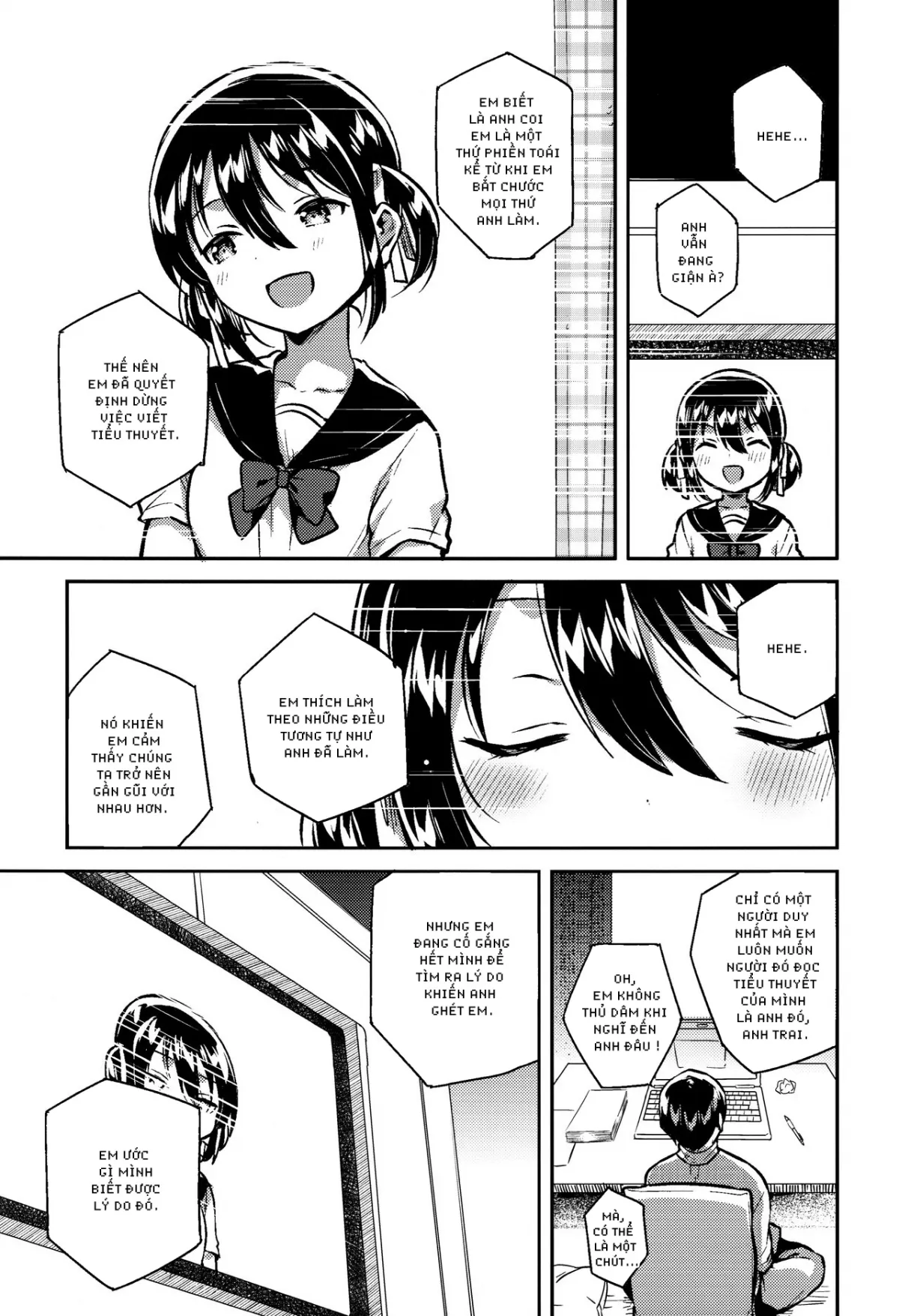 HentaiVN.net - Ảnh 8 - Em Gái Tôi là Thiên Tài [Imouto wa Genius; My Little Sister Is a Genius; 妹は天才; Imouto wa Kakezan ga Dekiru; 妹はかけ算ができる] - Chương 3 Em gái tôi không thể nhân
