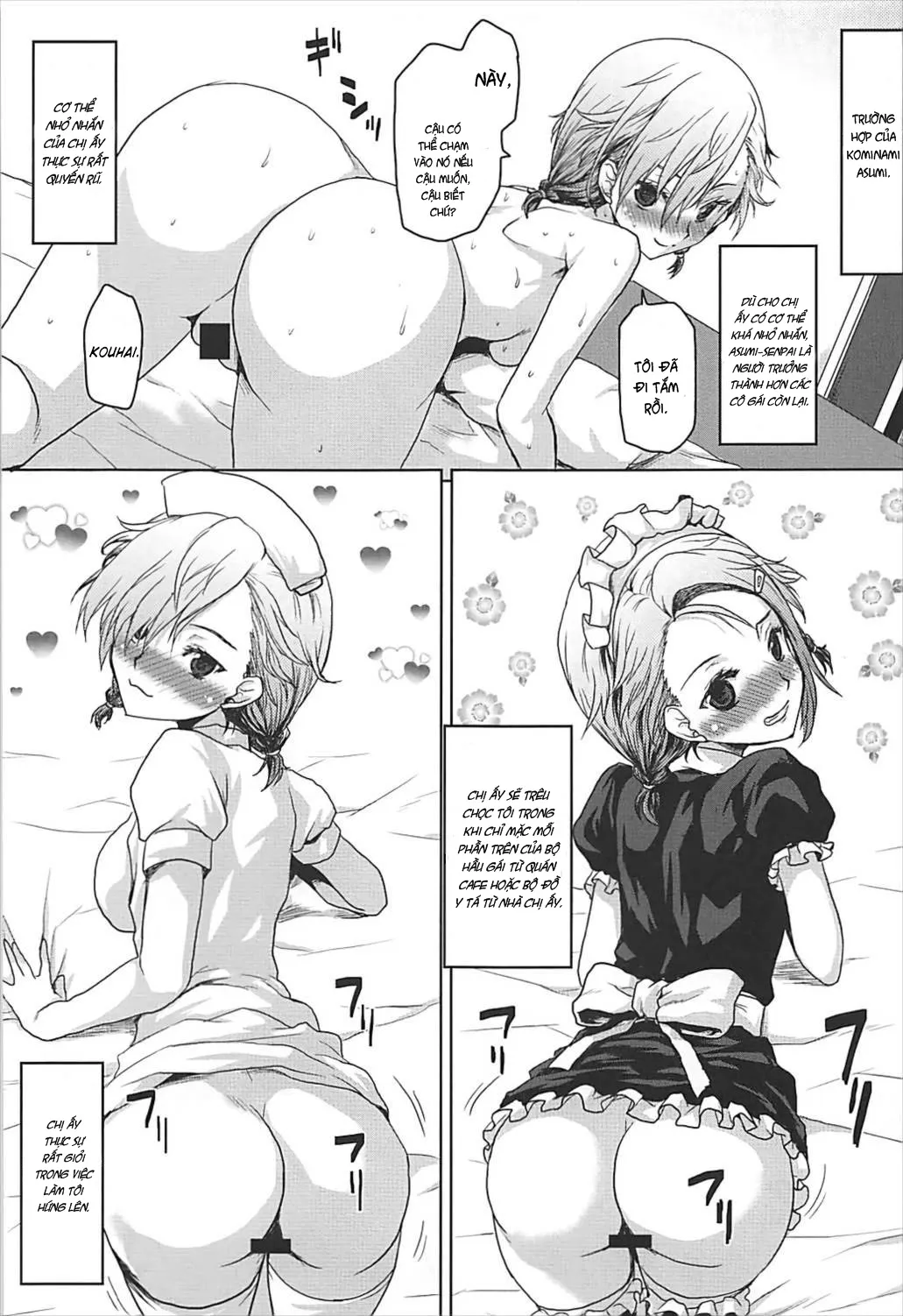HentaiVN.net - Ảnh 18 - Chap cuối Bokutachi wa Benkyou ga Dekinai [Omodume BOX 41] - Oneshot