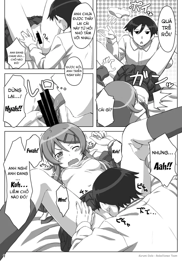 HentaiVN.net - Ảnh 10 - Em gái tôi dễ thương......... ư......!! (Ore no Imouto ga Konna ni Kawaii Wake ga Nai) [Ore no Imouto ga Kawaii......... dato......!!] - Oneshot