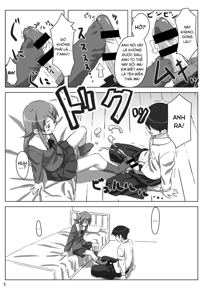 HentaiVN.net - Ảnh 6 - Em gái tôi dễ thương......... ư......!! (Ore no Imouto ga Konna ni Kawaii Wake ga Nai) [Ore no Imouto ga Kawaii......... dato......!!] - Oneshot
