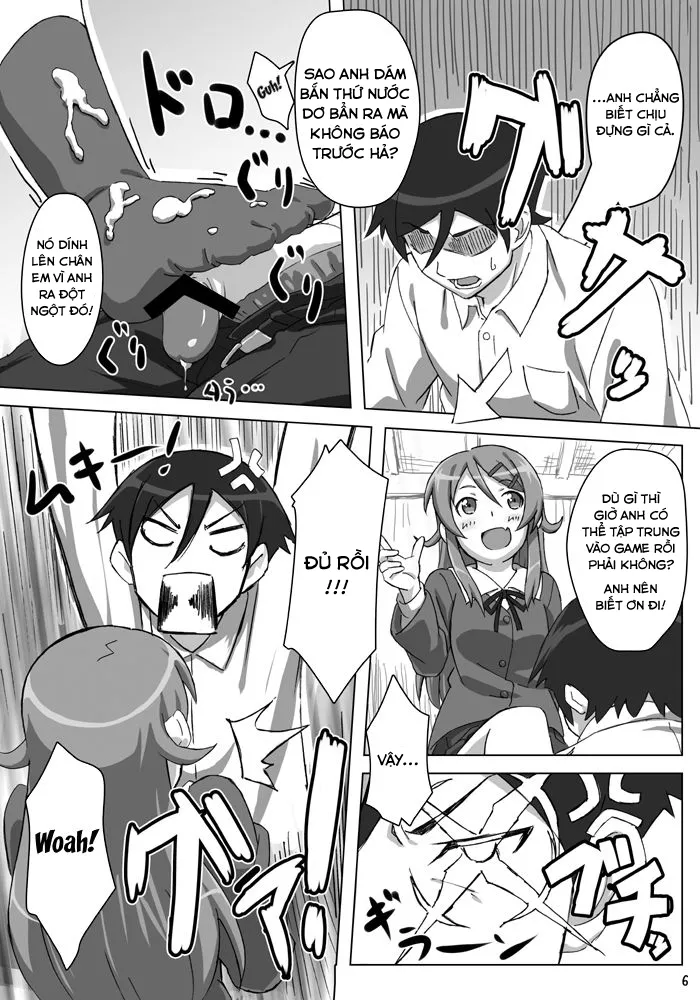 HentaiVN.net - Ảnh 7 - Em gái tôi dễ thương......... ư......!! (Ore no Imouto ga Konna ni Kawaii Wake ga Nai) [Ore no Imouto ga Kawaii......... dato......!!] - Oneshot