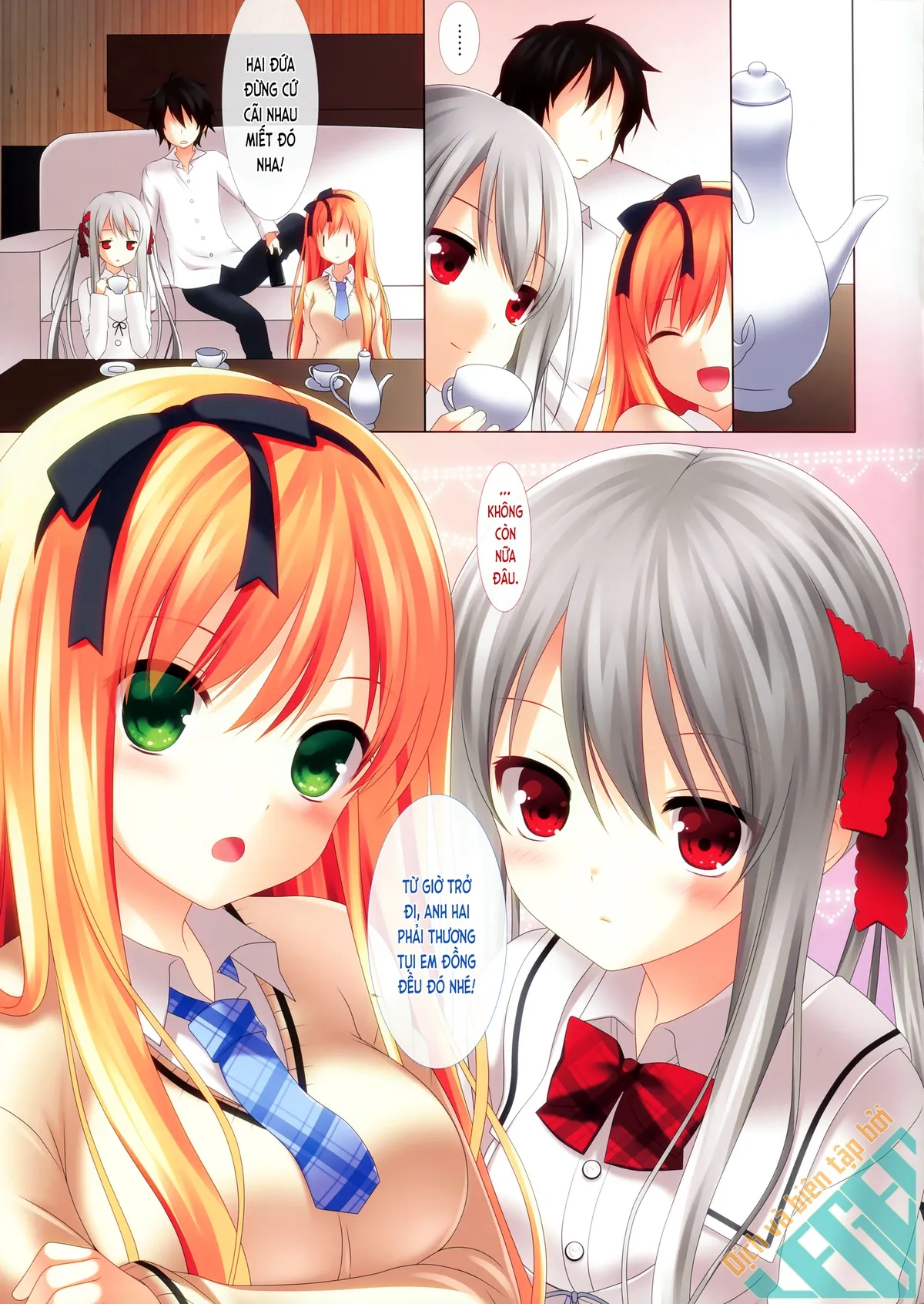 HentaiVN.net - Ảnh 22 - Tại hai đứa em yêu tôi quá nhiều (nguyên tác) [Imouto-tachi ga Ore o Suki Sugiru no de (original); 妹達が俺を好きすぎるので (オリジナル)] - Oneshot