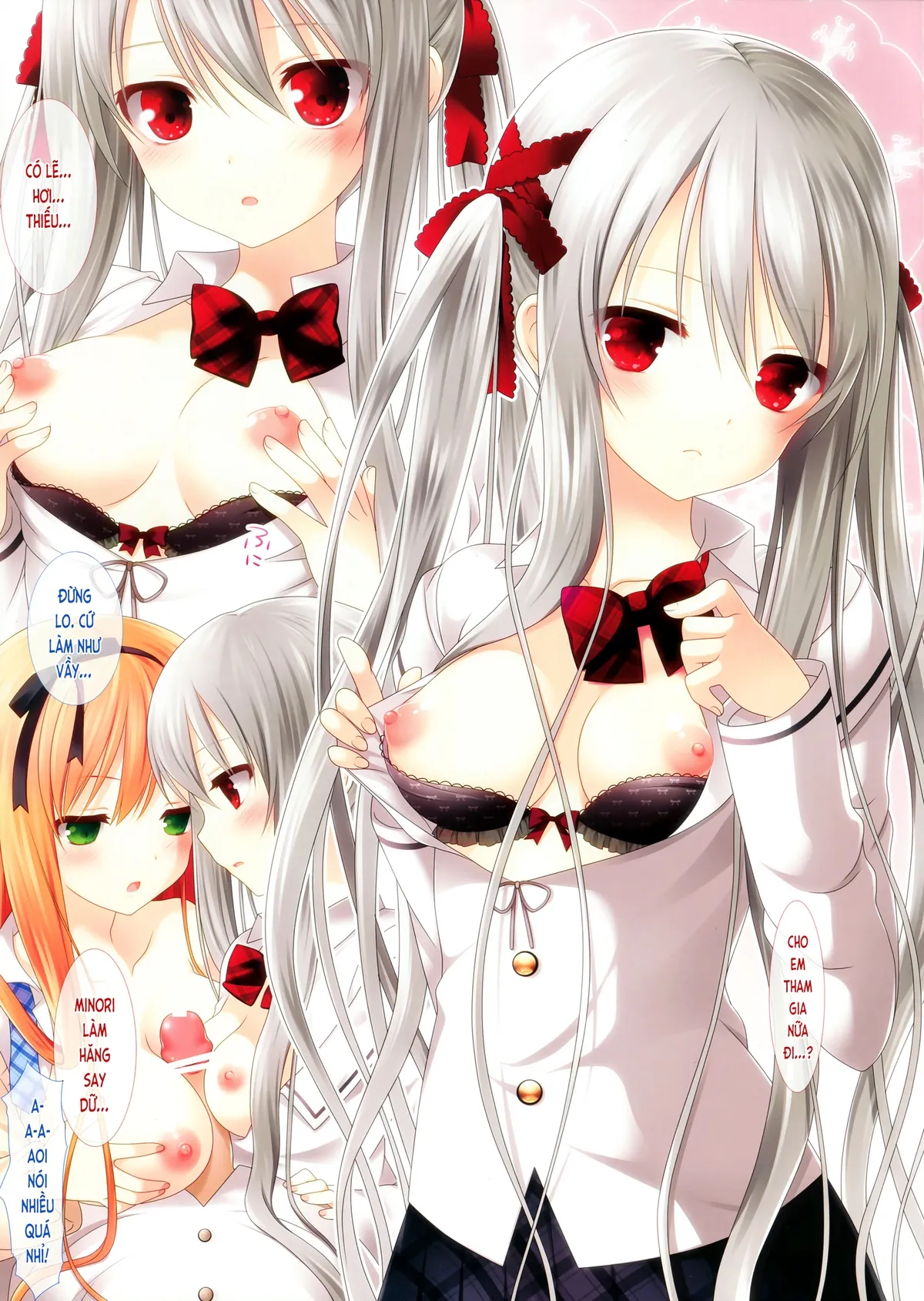HentaiVN.net - Ảnh 6 - Tại hai đứa em yêu tôi quá nhiều (nguyên tác) [Imouto-tachi ga Ore o Suki Sugiru no de (original); 妹達が俺を好きすぎるので (オリジナル)] - Oneshot