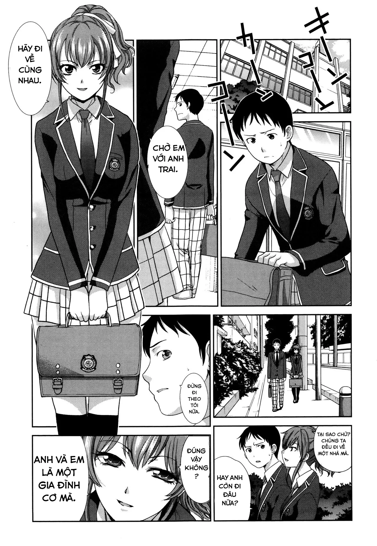 HentaiVN.net - Ảnh 12 - Hai người mẹ [Haha Futari; Two Mothers] - Chap 1
