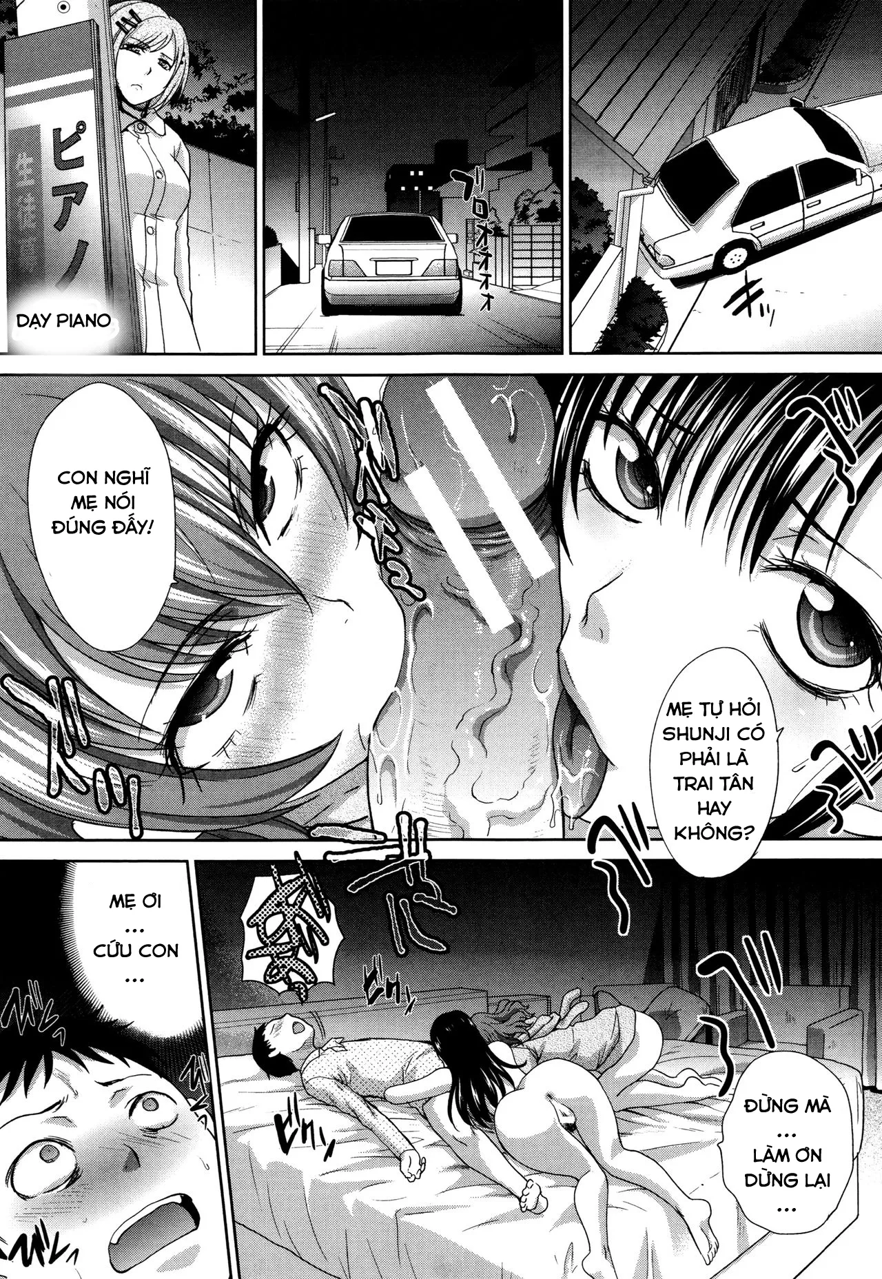 HentaiVN.net - Ảnh 15 - Hai người mẹ [Haha Futari; Two Mothers] - Chap 1