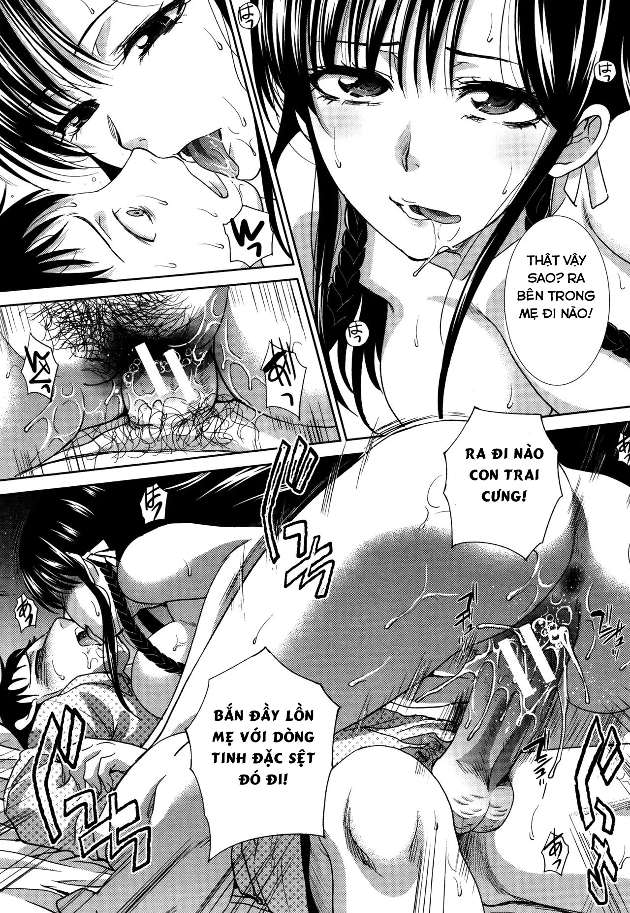HentaiVN.net - Ảnh 19 - Hai người mẹ [Haha Futari; Two Mothers] - Chap 1