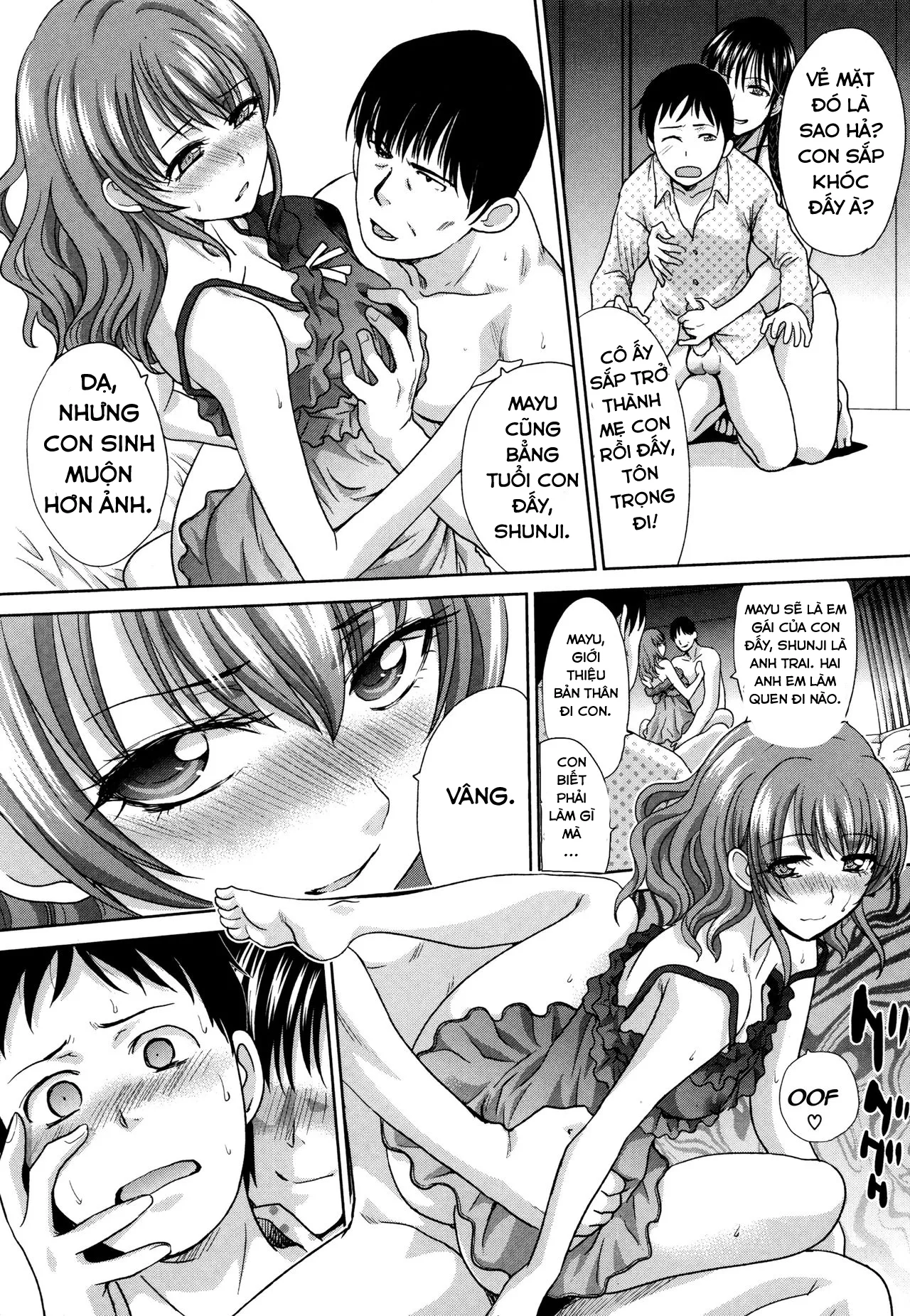 HentaiVN.net - Ảnh 5 - Hai người mẹ [Haha Futari; Two Mothers] - Chap 1