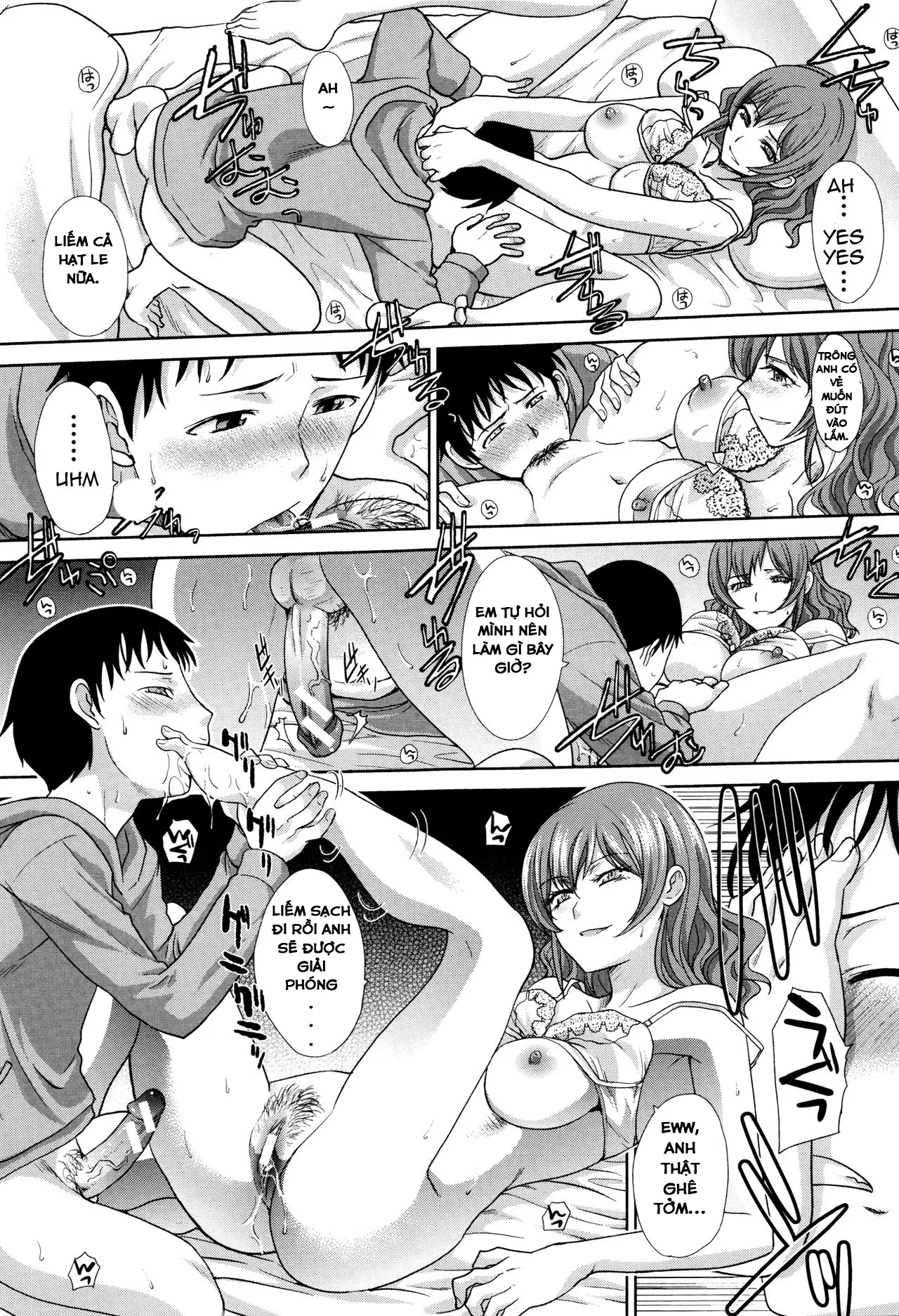 HentaiVN.net - Ảnh 11 - Hai người mẹ [Haha Futari; Two Mothers] - Chap 3