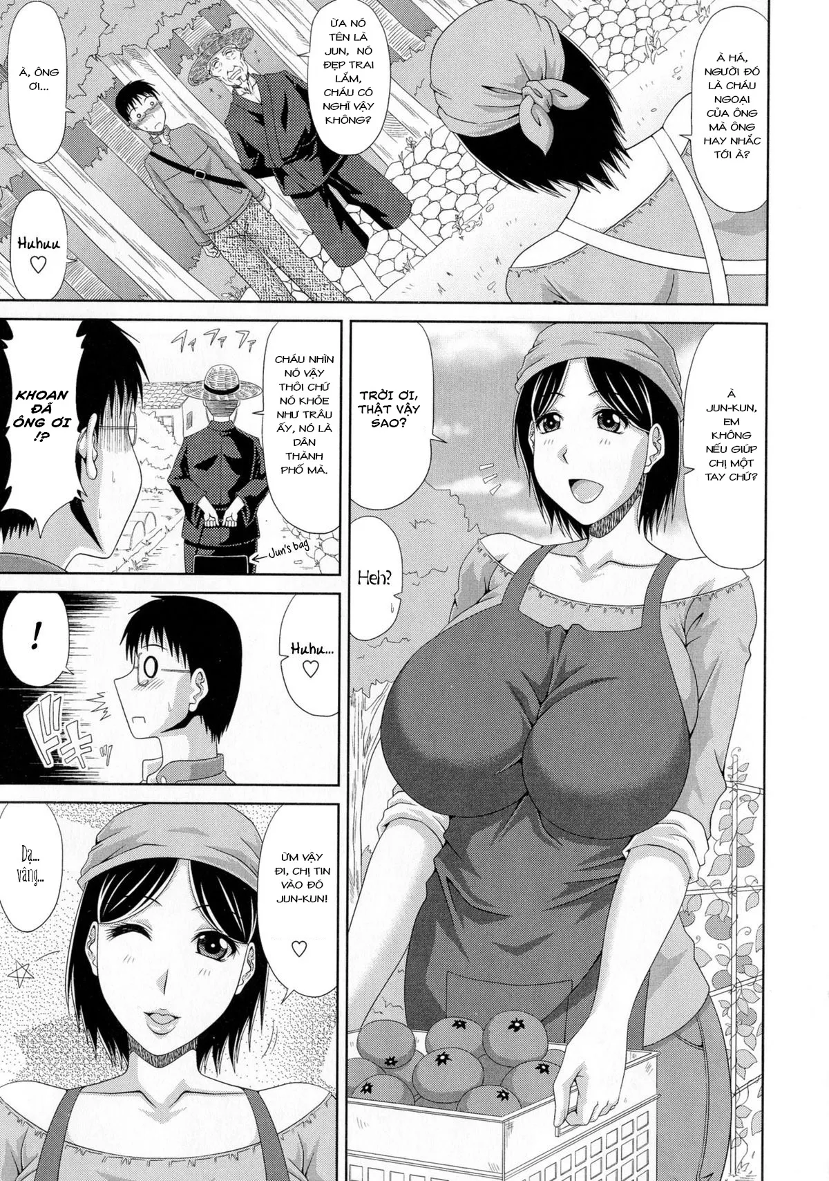 HentaiVN.net - Ảnh 5 - Về quê cưới vợ! May ăn ngọt [Boku no Yamanoue-mura Haramase Nikki; 僕の山ノ上村孕ませ日記] - Chap 1