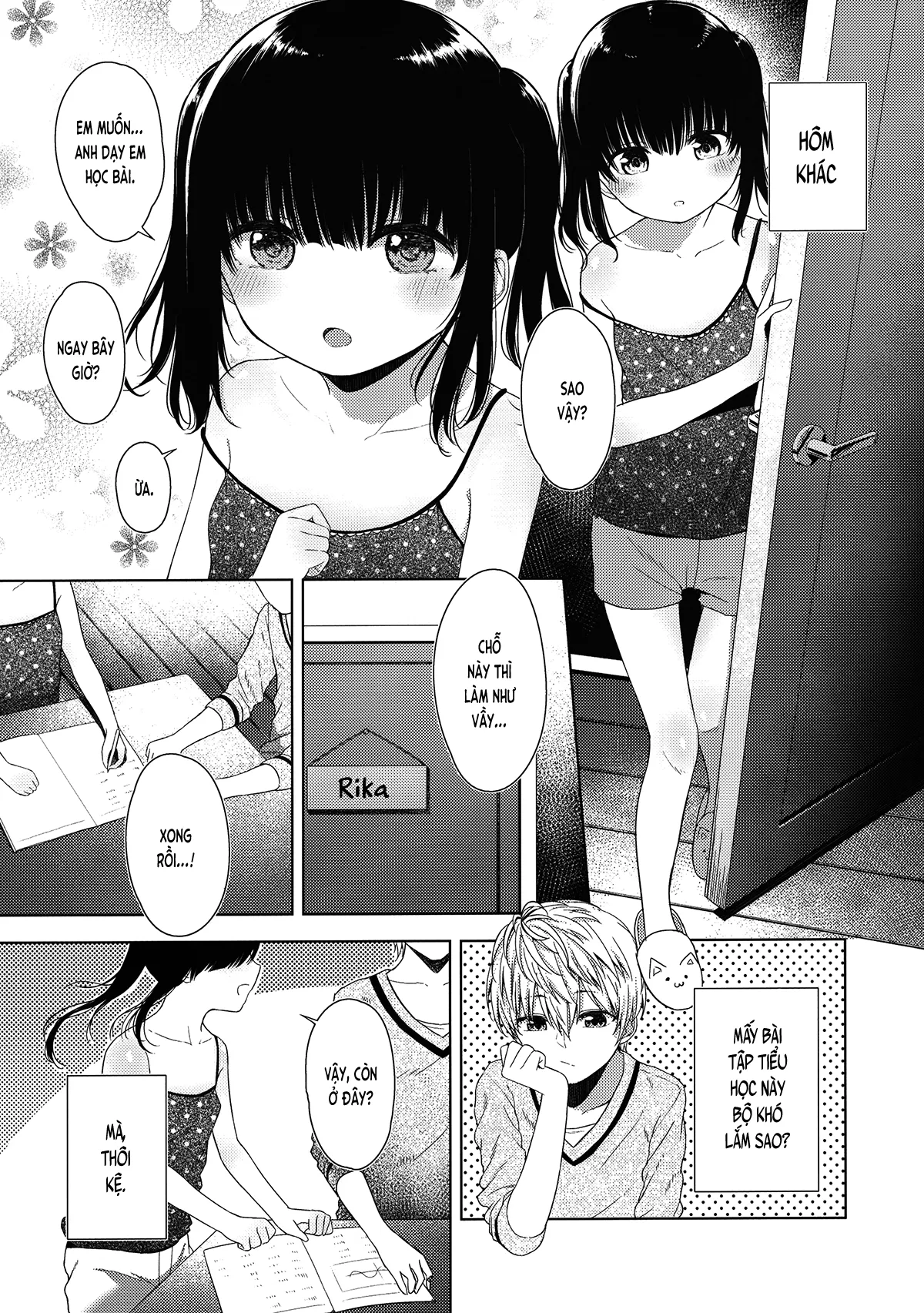 HentaiVN.net - Ảnh 7 - Bẫy tình [Trap of Love (original);] - Oneshot