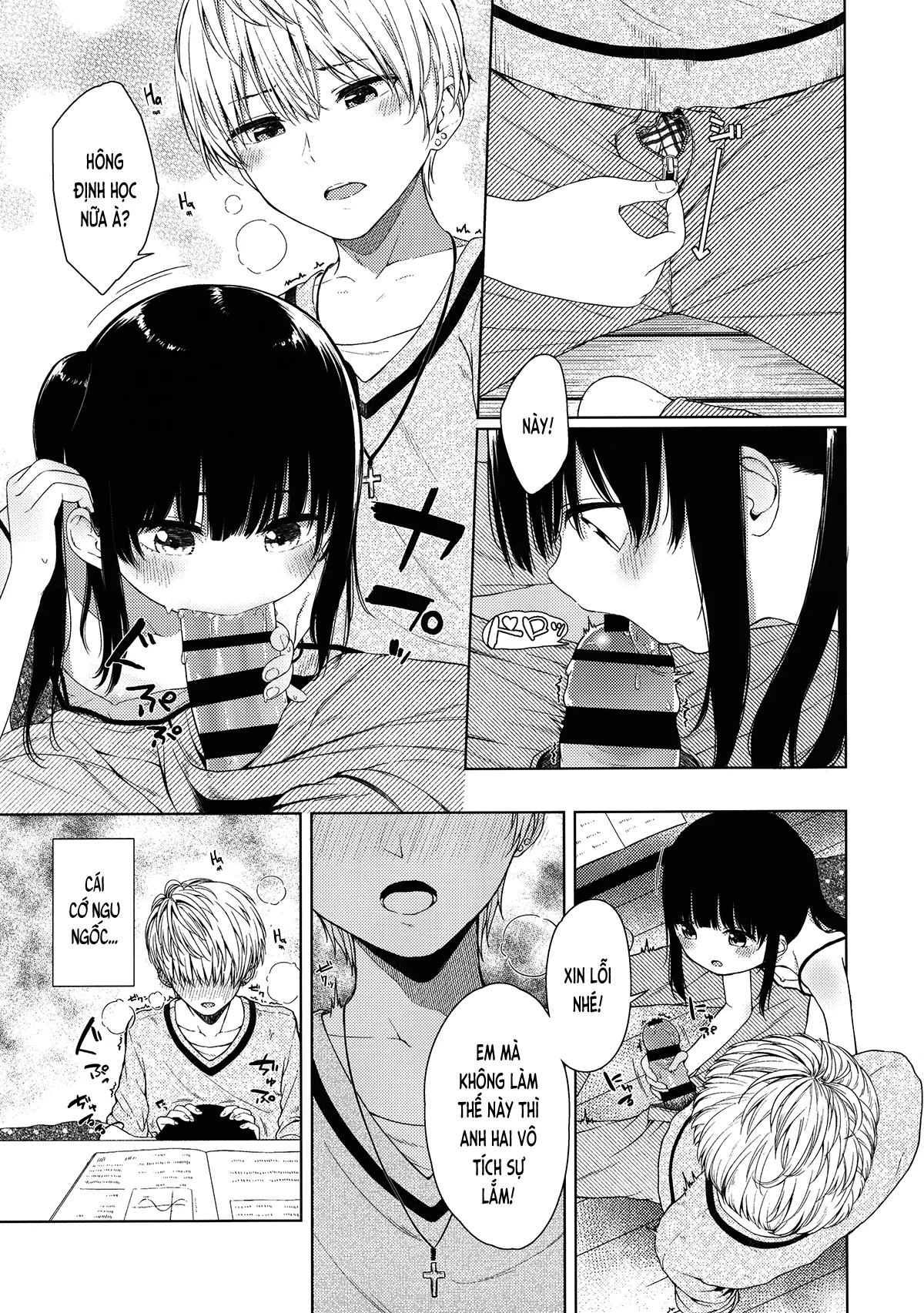 HentaiVN.net - Ảnh 8 - Bẫy tình [Trap of Love (original);] - Oneshot