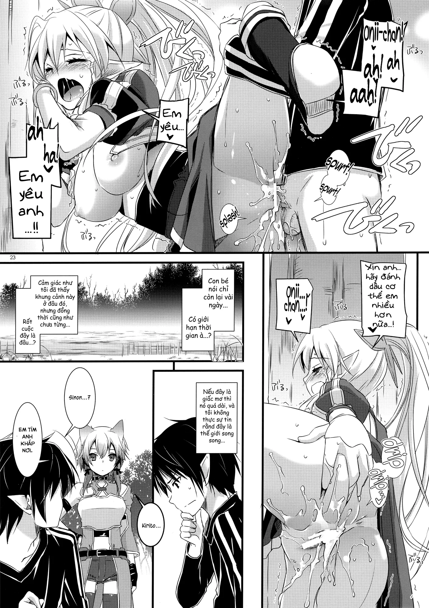 HentaiVN.net - Ảnh 18 - D.L. action 72 (Sword Art Online) [Digital Lover 72] - Oneshot