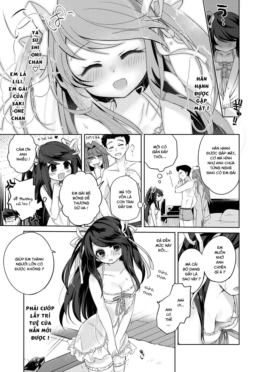 HentaiVN.net - Ảnh 9 - Ore wa Succubus Minarai? [I Am Learning to be a Succubus?] - Chap 1