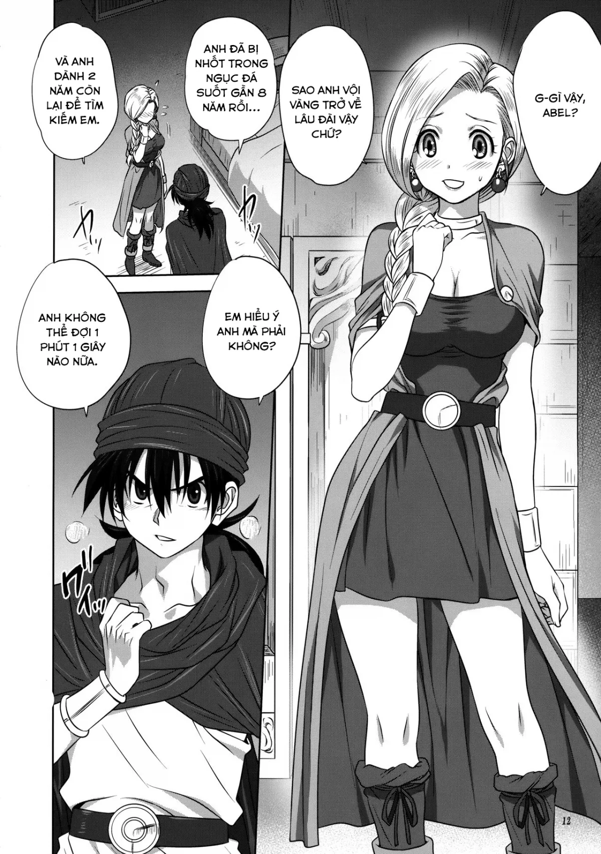 HentaiVN.net - Ảnh 9 - Buổi đoàn tụ gia đình của Bianca (Dragon Quest V) [[Mitarashi Club (Mitarashi Kousei)] Bianca no Sho | Bianca's Book (Dragon Quest V)] - Oneshot