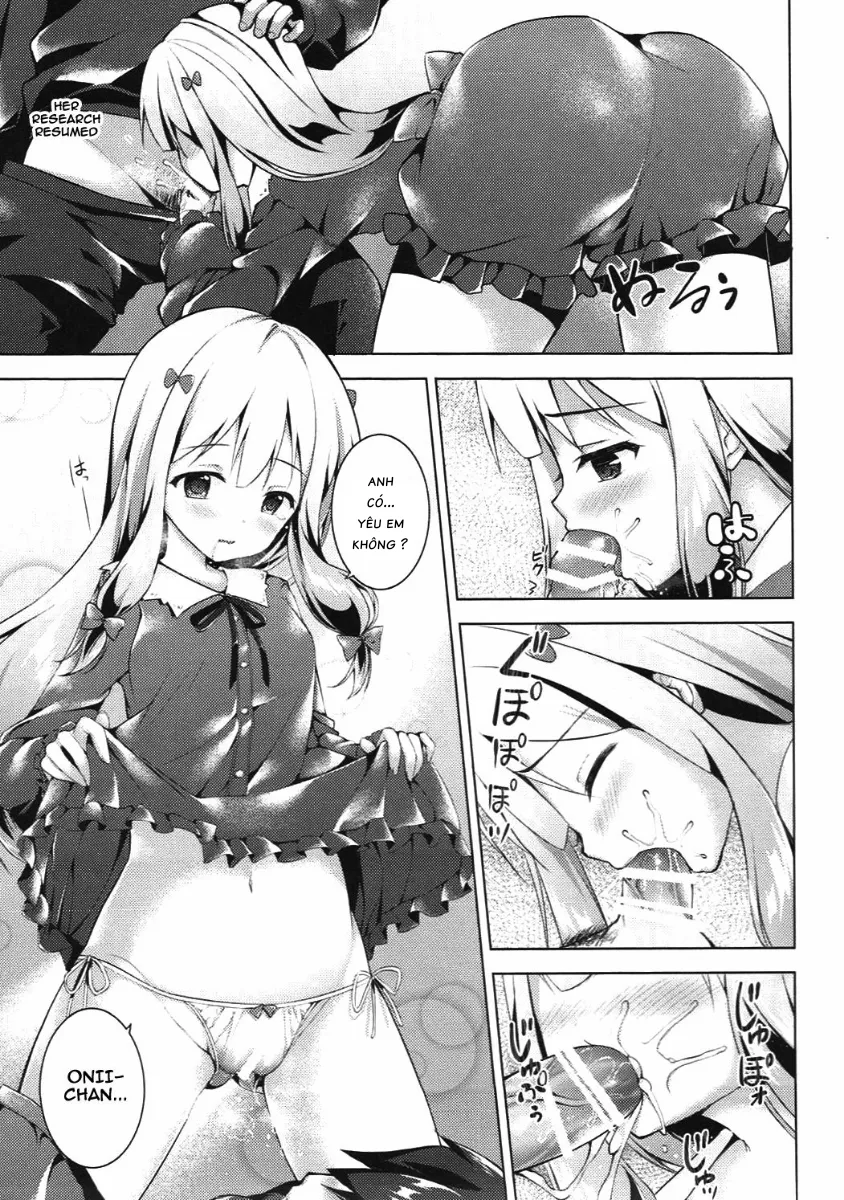 HentaiVN.net - Ảnh 10 - How to Nakadashi (Eromanga Sensei) [ハウ・トゥー 中出し (エロマンガ先生)] - Oneshot