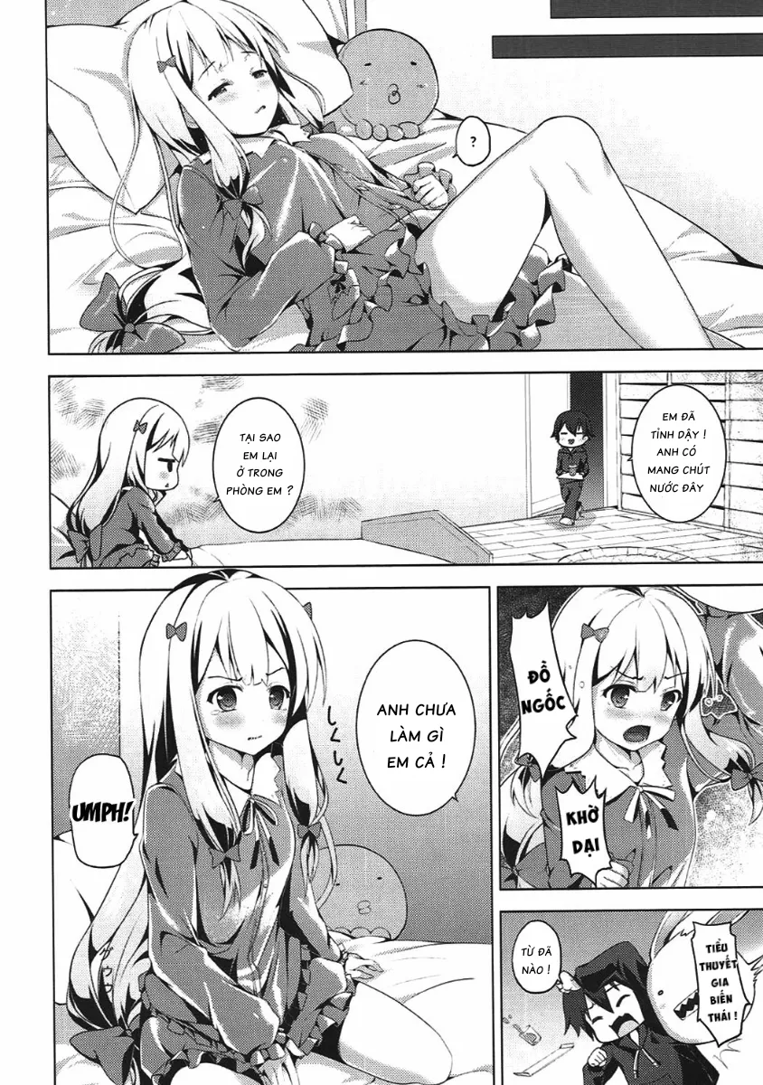 HentaiVN.net - Ảnh 8 - How to Nakadashi (Eromanga Sensei) [ハウ・トゥー 中出し (エロマンガ先生)] - Oneshot