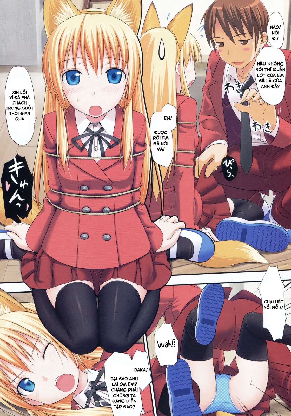 HentaiVN.net - Ảnh 3 - Koiito Kinenbi [恋糸記念日] - Diễn kịch rồi bị địt :v