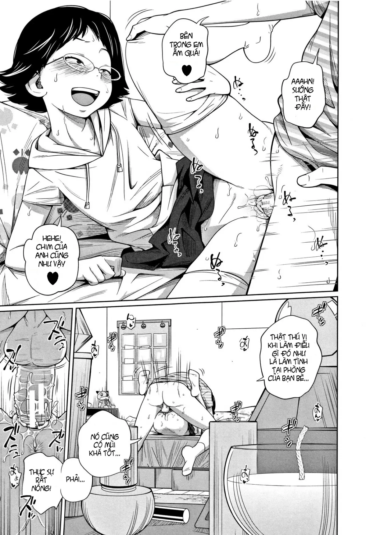 HentaiVN.net - Ảnh 15 - Tomodachi n uchi de orusuban [Looking after a friend's house] - Oneshot