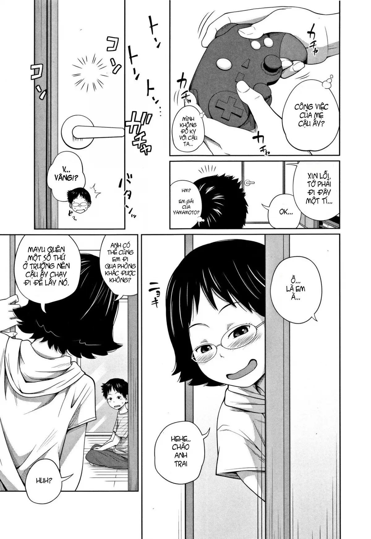 HentaiVN.net - Ảnh 6 - Tomodachi n uchi de orusuban [Looking after a friend's house] - Oneshot