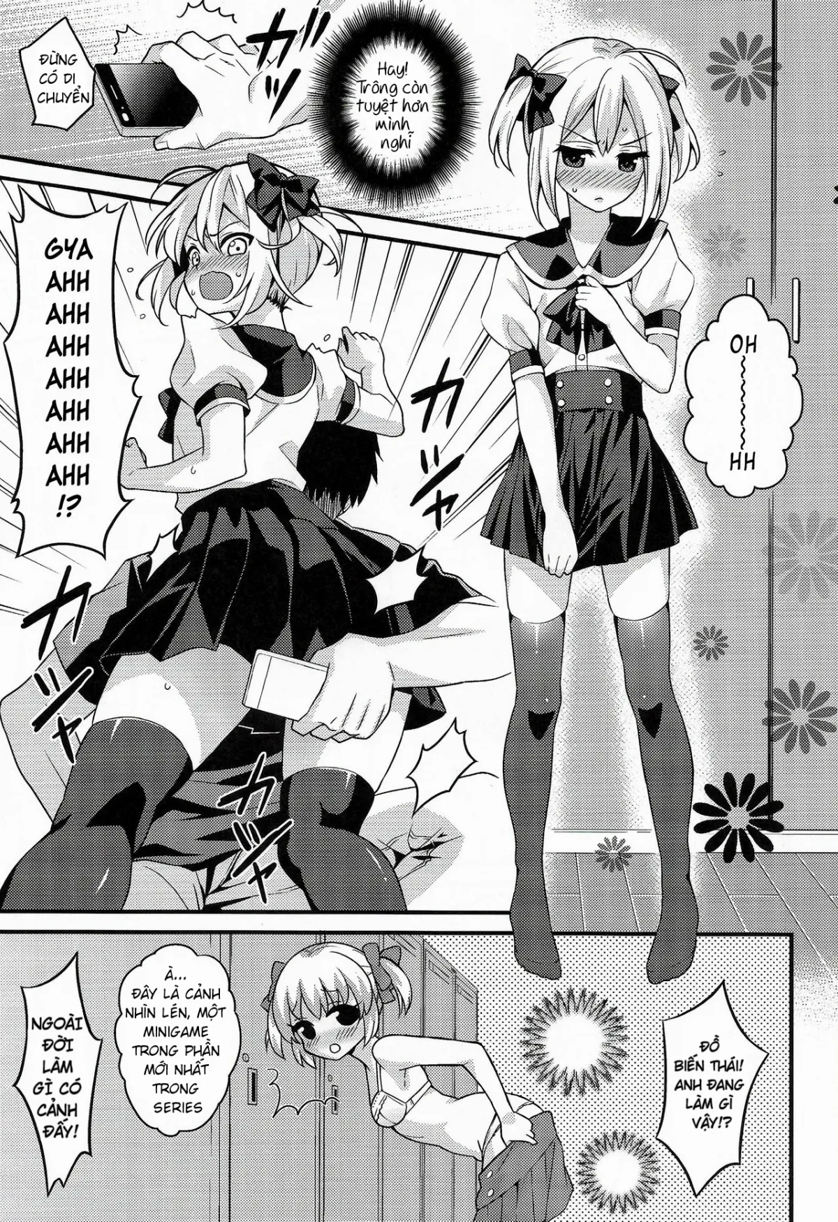 HentaiVN.net - Ảnh 9 - Hãy trở thành đứa em gái dễ thương vì Onii-chan nhé! [Kawaii Otouto wa Onii-chan no Tame ni Imouto ni Narubeki!; 可愛い弟はお兄ちゃんの為に妹になるべき!] - 1-shot (phần 1)