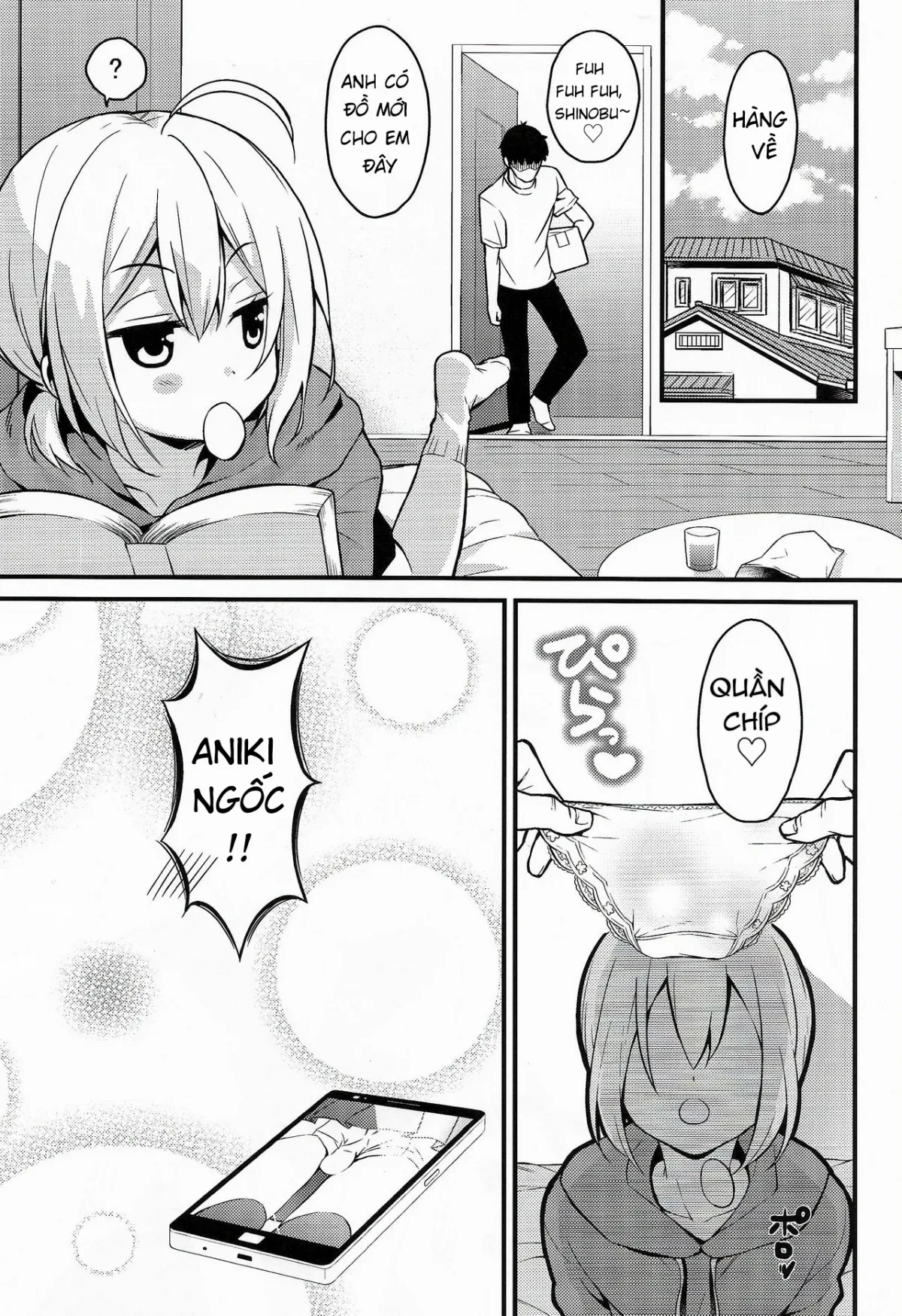 HentaiVN.net - Ảnh 21 - Hãy trở thành đứa em gái dễ thương vì Onii-chan nhé! [Kawaii Otouto wa Onii-chan no Tame ni Imouto ni Narubeki!; 可愛い弟はお兄ちゃんの為に妹になるべき!] - 1-shot (phần 1)