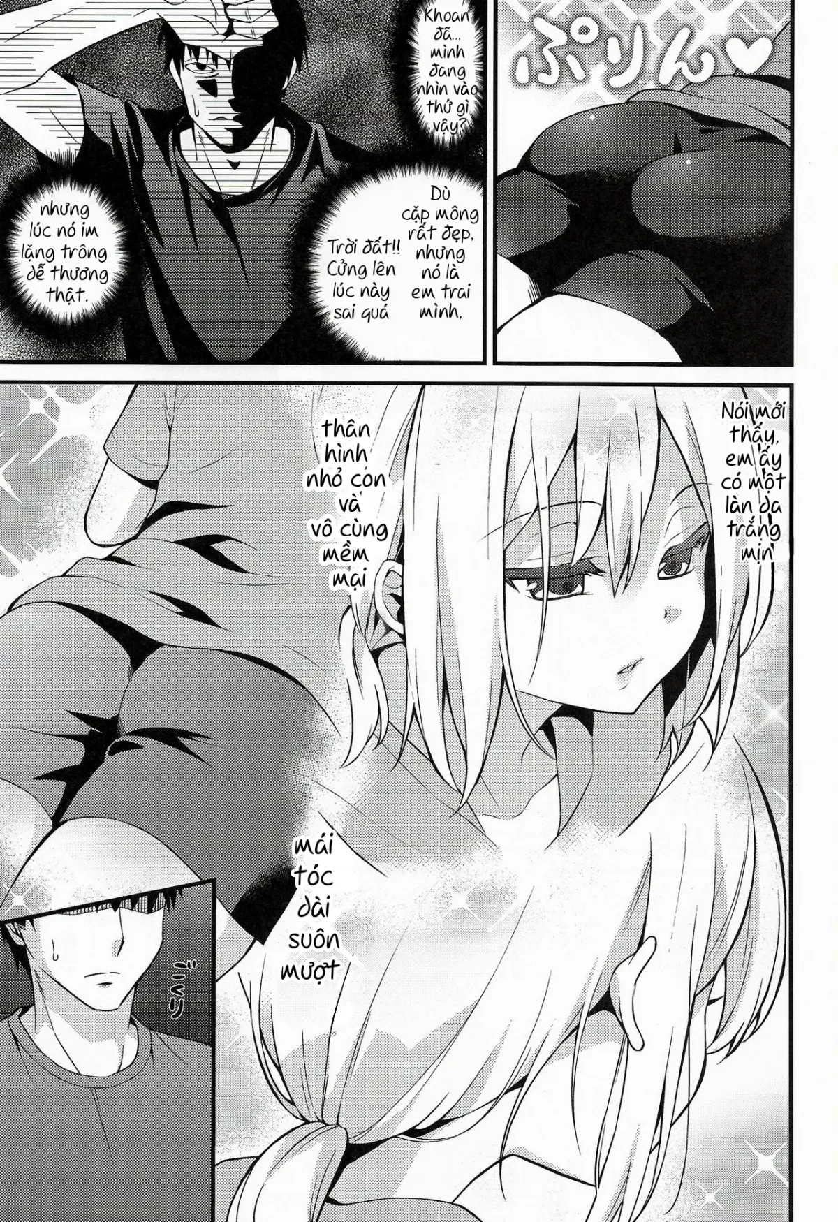 HentaiVN.net - Ảnh 8 - Hãy trở thành đứa em gái dễ thương vì Onii-chan nhé! [Kawaii Otouto wa Onii-chan no Tame ni Imouto ni Narubeki!; 可愛い弟はお兄ちゃんの為に妹になるべき!] - 1-shot (phần 1)
