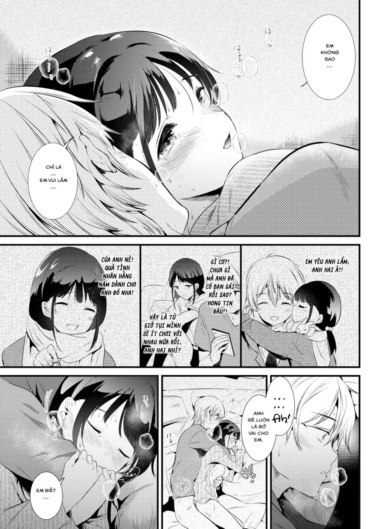 HentaiVN.net - Ảnh 14 - Ý Trời Cho Tuyết Rơi Vào Tim Anh! [Snowfall] - Oneshot