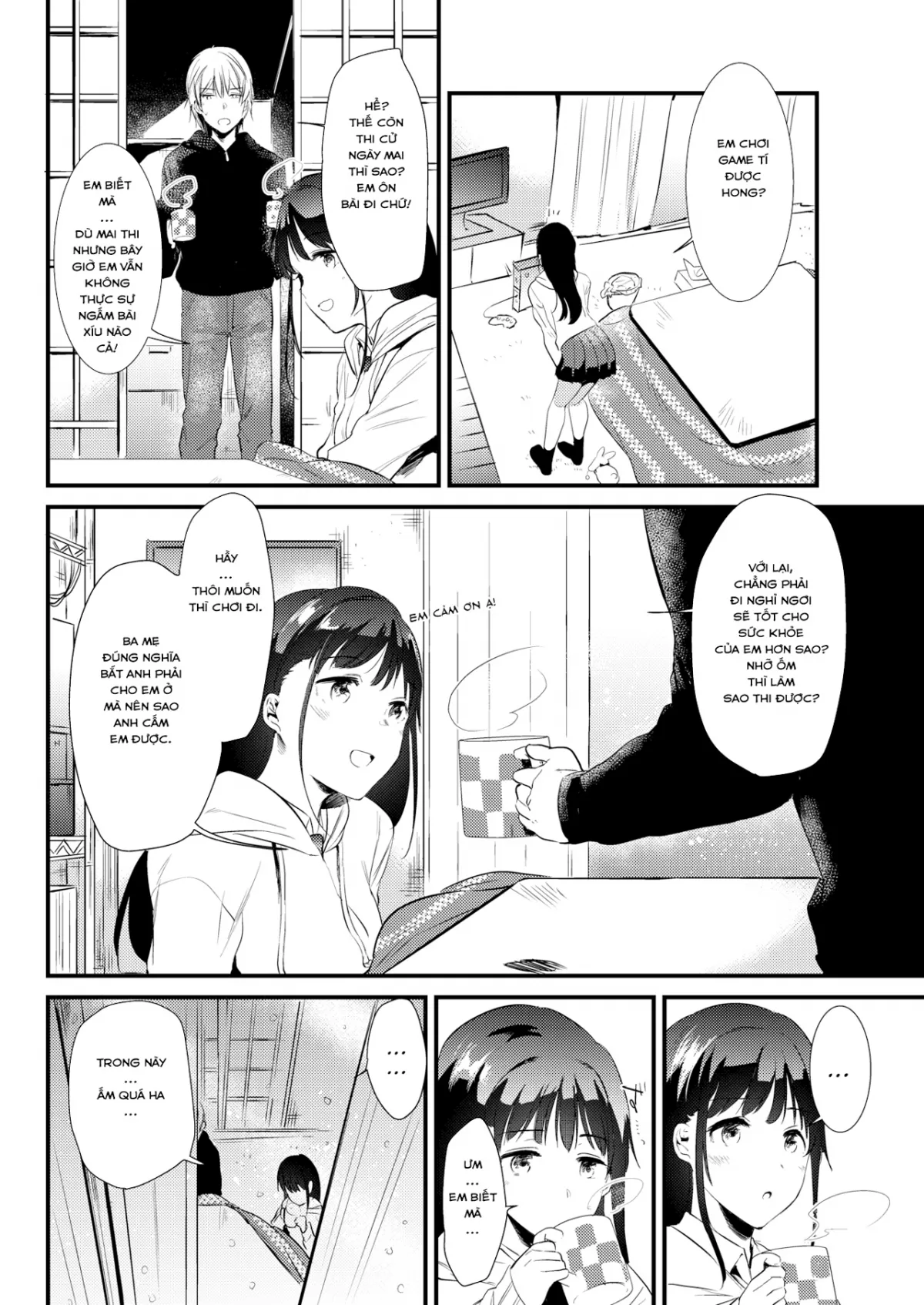 HentaiVN.net - Ảnh 3 - Ý Trời Cho Tuyết Rơi Vào Tim Anh! [Snowfall] - Oneshot