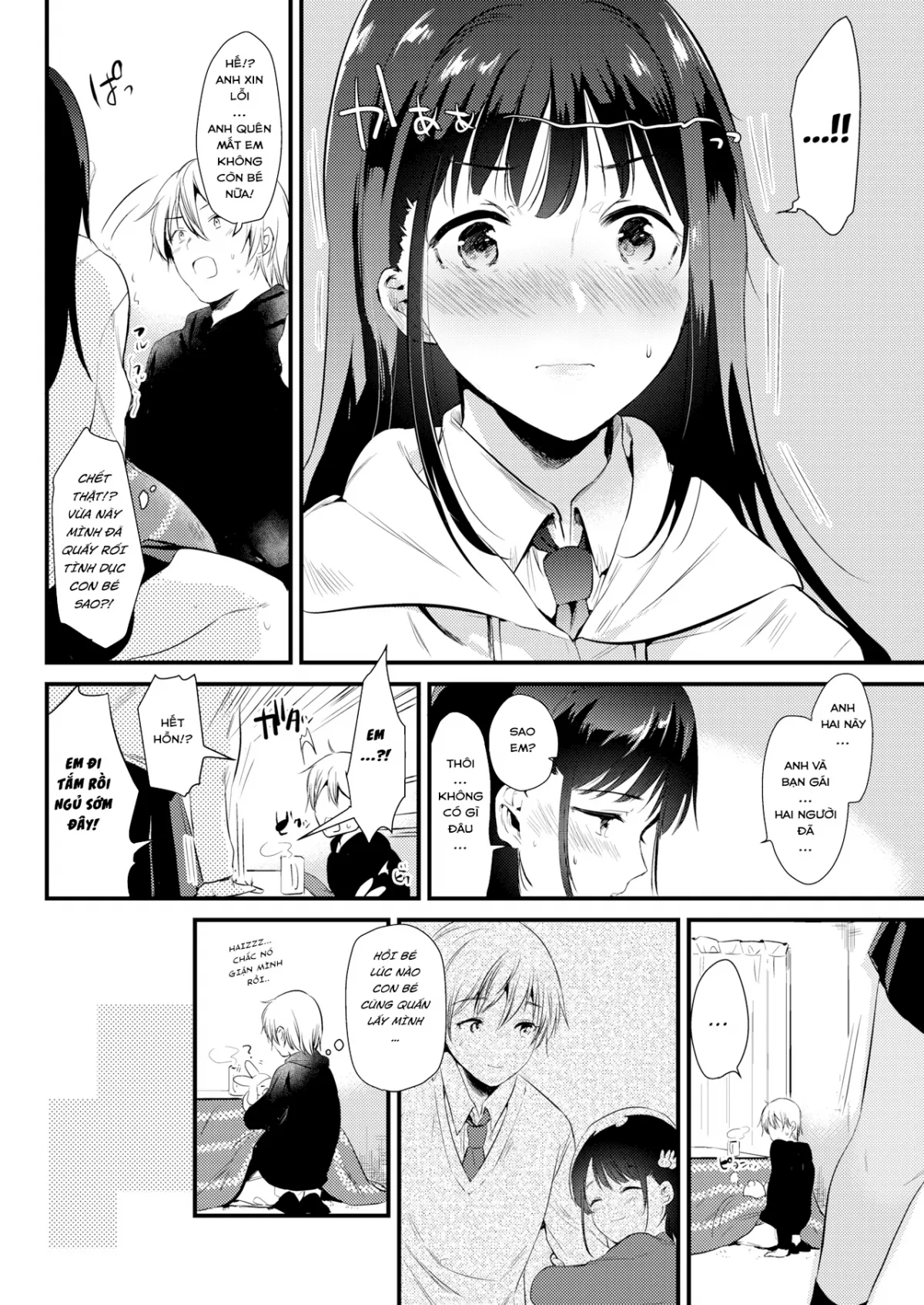 HentaiVN.net - Ảnh 4 - Ý Trời Cho Tuyết Rơi Vào Tim Anh! [Snowfall] - Oneshot