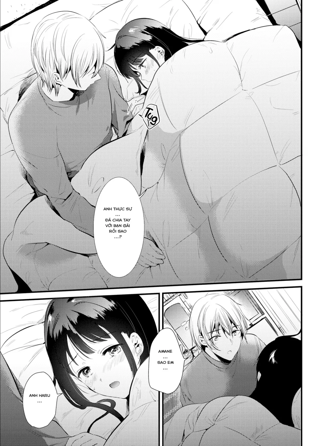 HentaiVN.net - Ảnh 7 - Ý Trời Cho Tuyết Rơi Vào Tim Anh! [Snowfall] - Oneshot