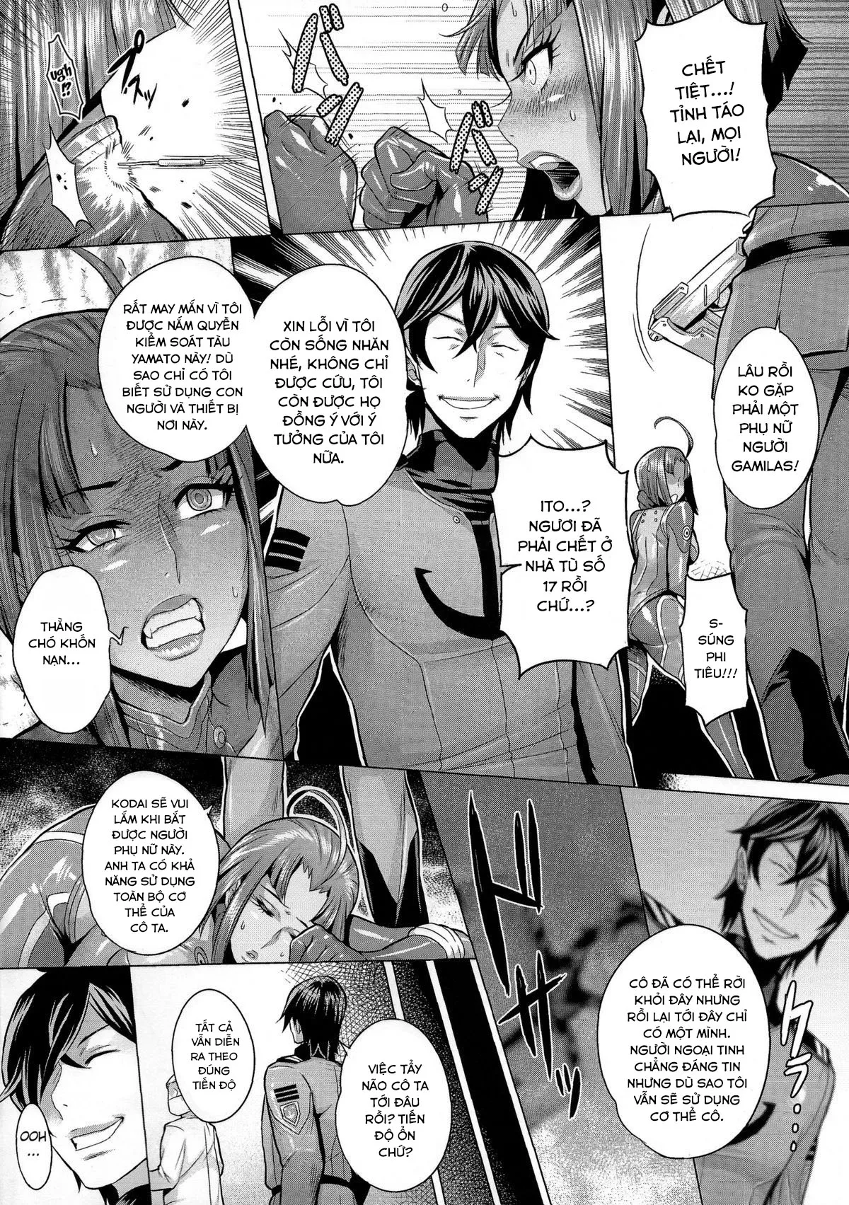 HentaiVN.net - Ảnh 9 - Jusei Senkan 2199 Phần 2 [Impregnation Battleship 2199] - Oneshot