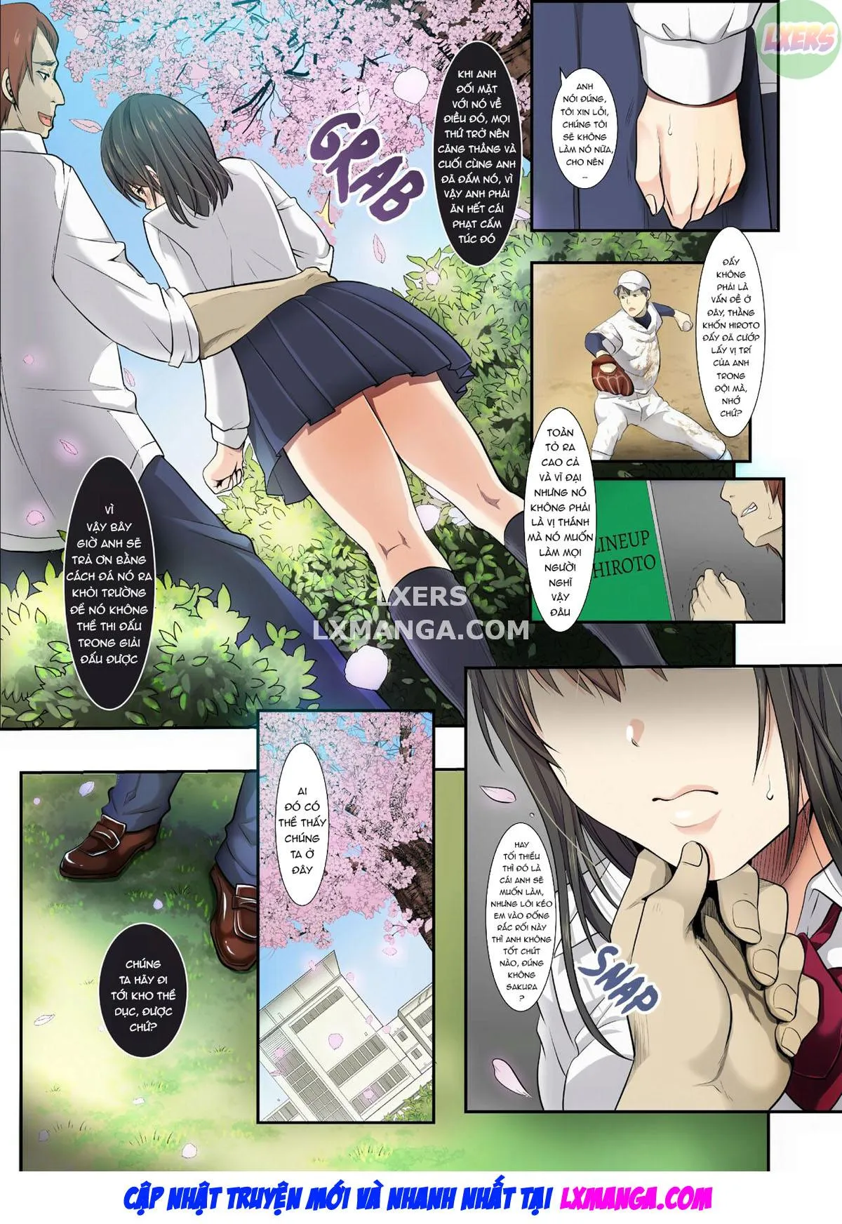 HentaiVN.net - Ảnh 11 - As Cherry Blossoms Fall - Oneshot
