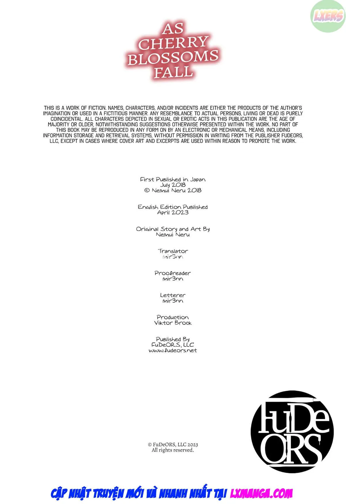 HentaiVN.net - Ảnh 35 - As Cherry Blossoms Fall - Oneshot