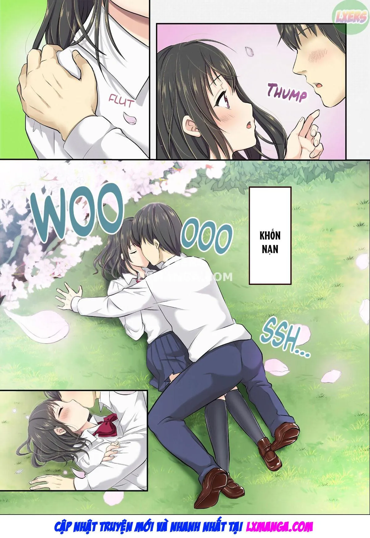 HentaiVN.net - Ảnh 5 - As Cherry Blossoms Fall - Oneshot