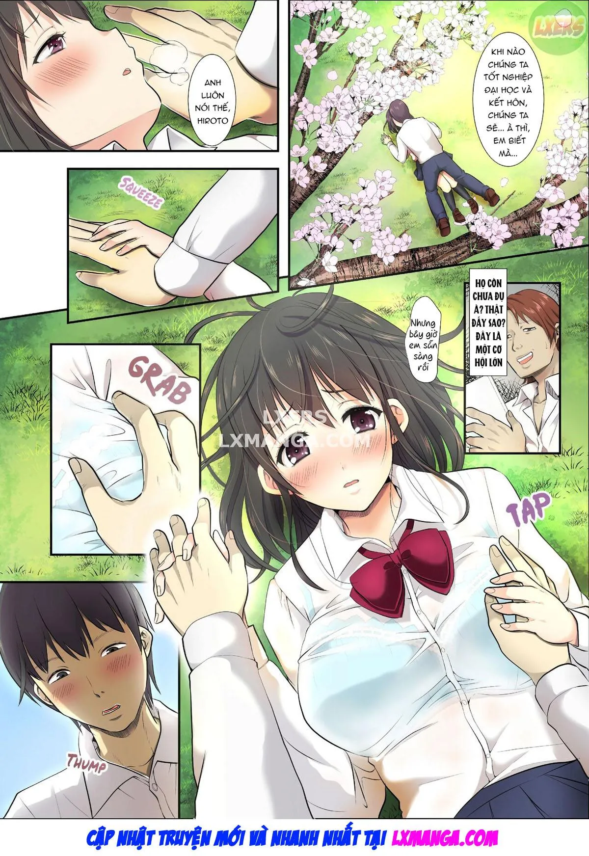 HentaiVN.net - Ảnh 6 - As Cherry Blossoms Fall - Oneshot
