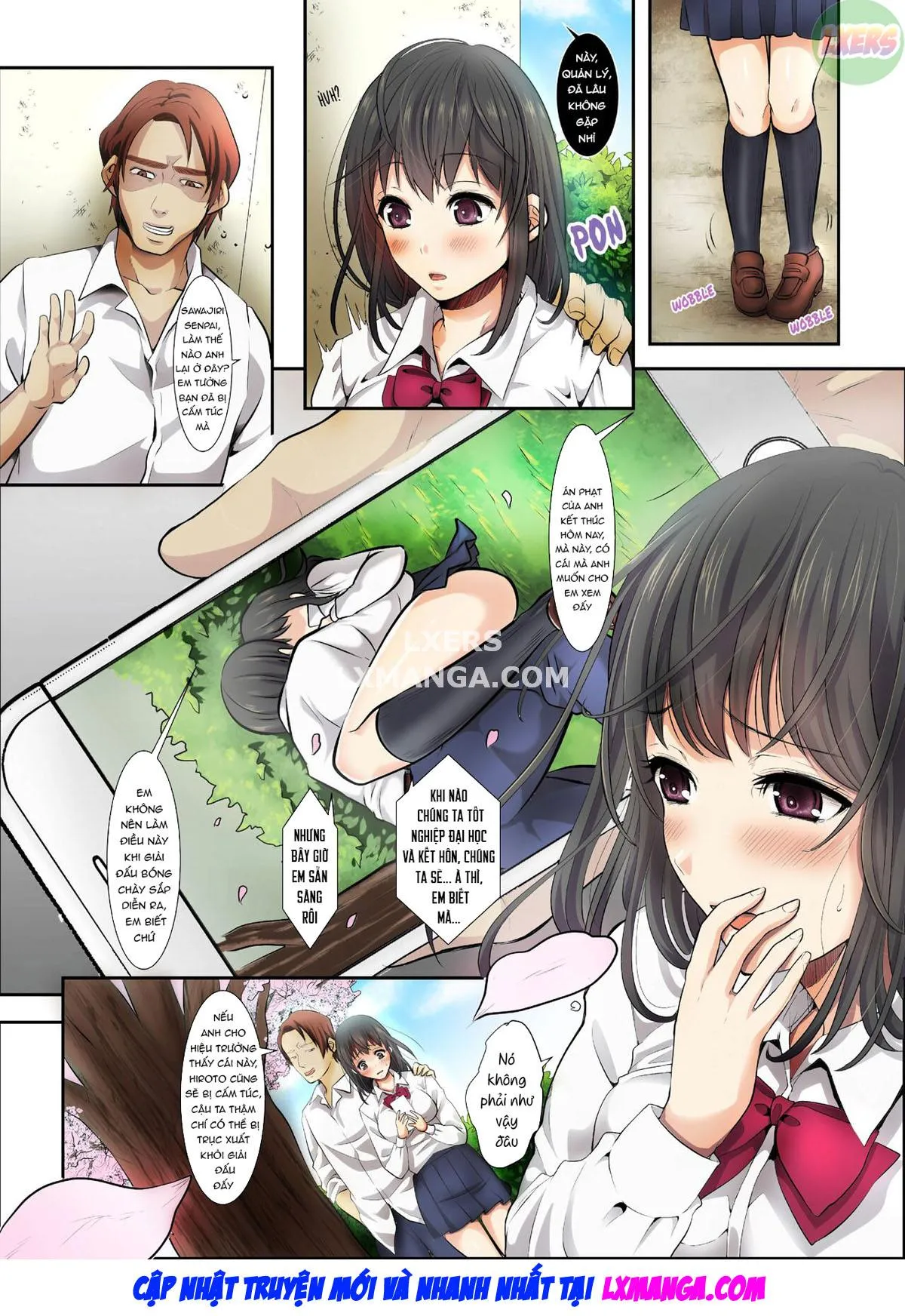 HentaiVN.net - Ảnh 9 - As Cherry Blossoms Fall - Oneshot
