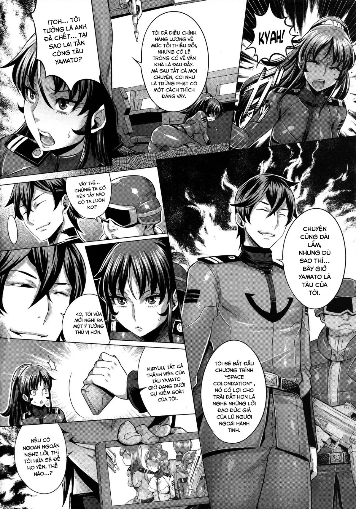 HentaiVN.net - Ảnh 3 - Zoku Jusei Senkan 2199 (Space Battleship Yamato 2199) Phần 1 - Oneshot