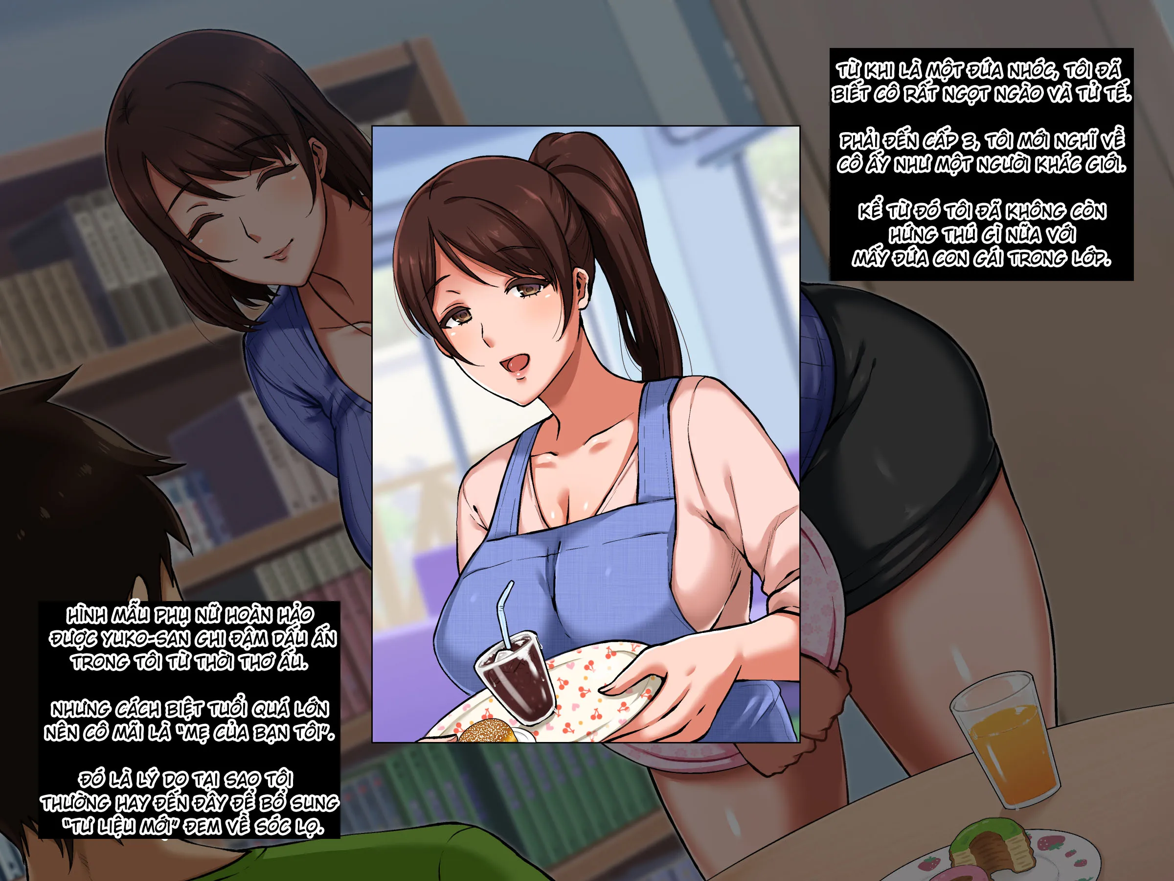 HentaiVN.net - Ảnh 4 - Musuko no Tomodachi ni Okasareta Watashi - Chap 1