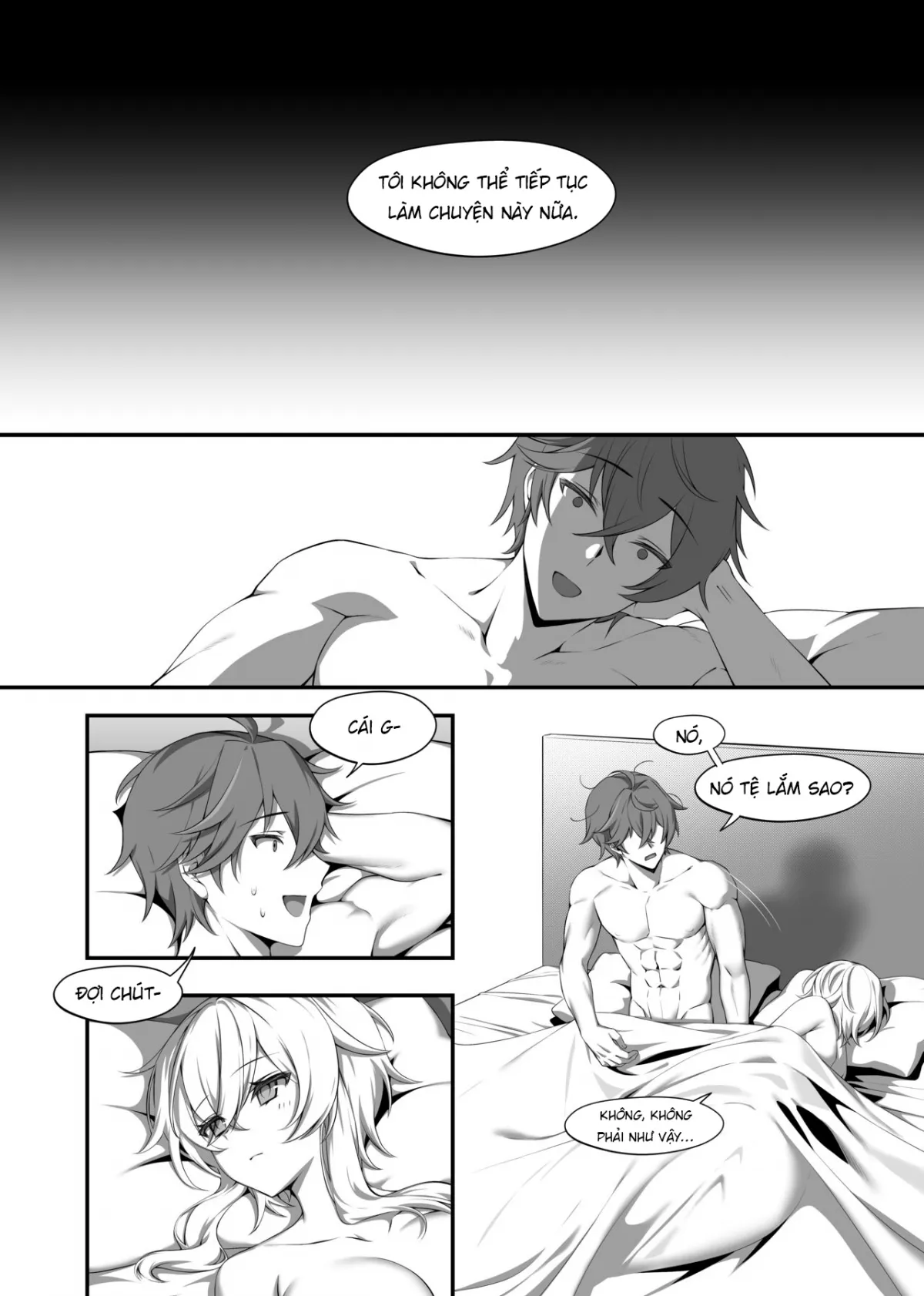 HentaiVN.net - Ảnh 7 - Lumine cùng Childe ở Snezhnaya [Yukiguni kara kita Koibito] - Oneshot