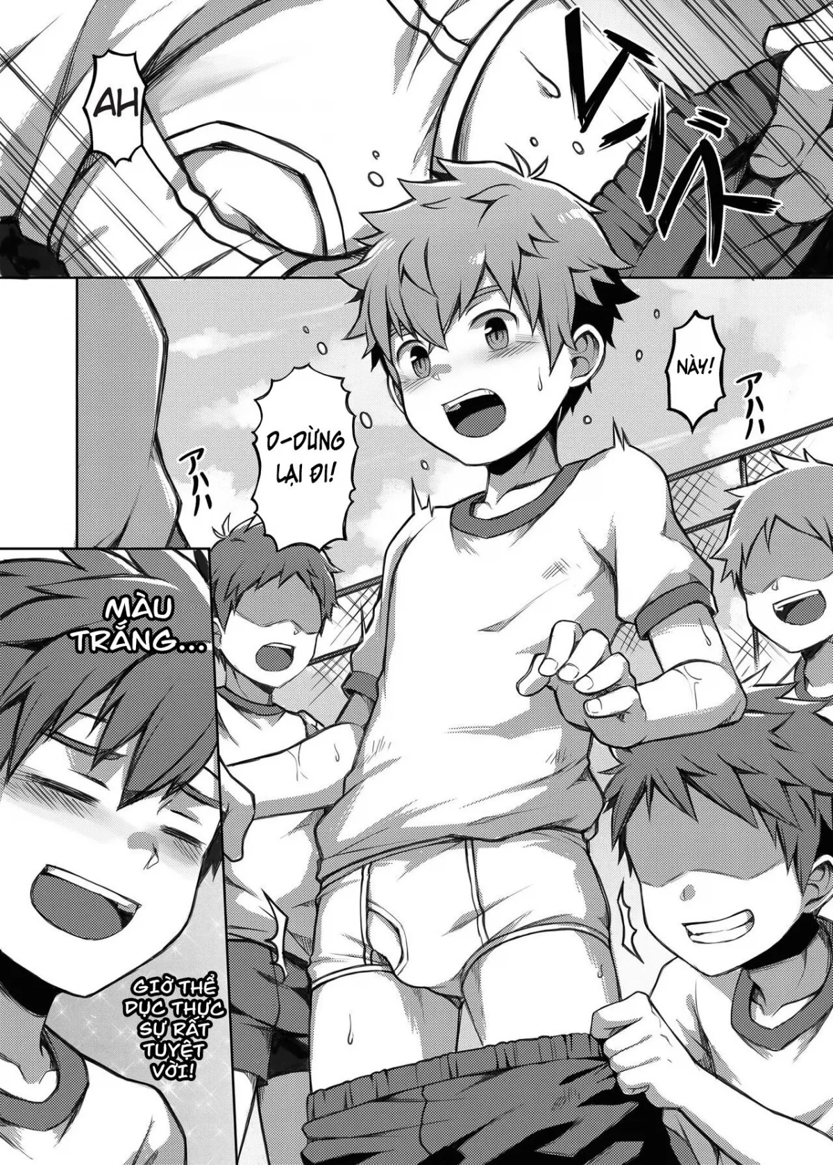 HentaiVN.net - Ảnh 6 - Giờ thể dục thật là tuyệt vời! [Taiiku Jugyou wa Saikou daze! ; Physical Education is Awesome!] - Chap 1