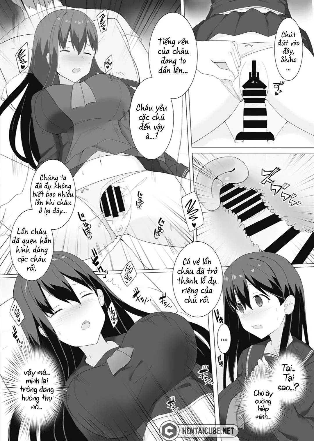 HentaiVN.net - Ảnh 21 - Nhật ký chuốc thuốc cháu gái [Meikko Suikan Kiroku] - Oneshot
