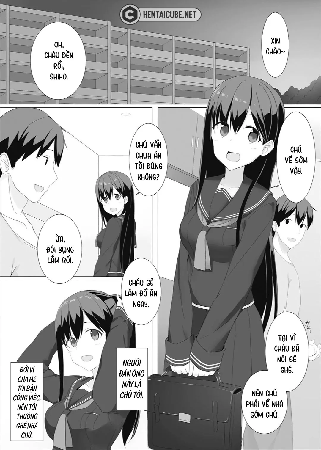 HentaiVN.net - Ảnh 3 - Nhật ký chuốc thuốc cháu gái [Meikko Suikan Kiroku] - Oneshot