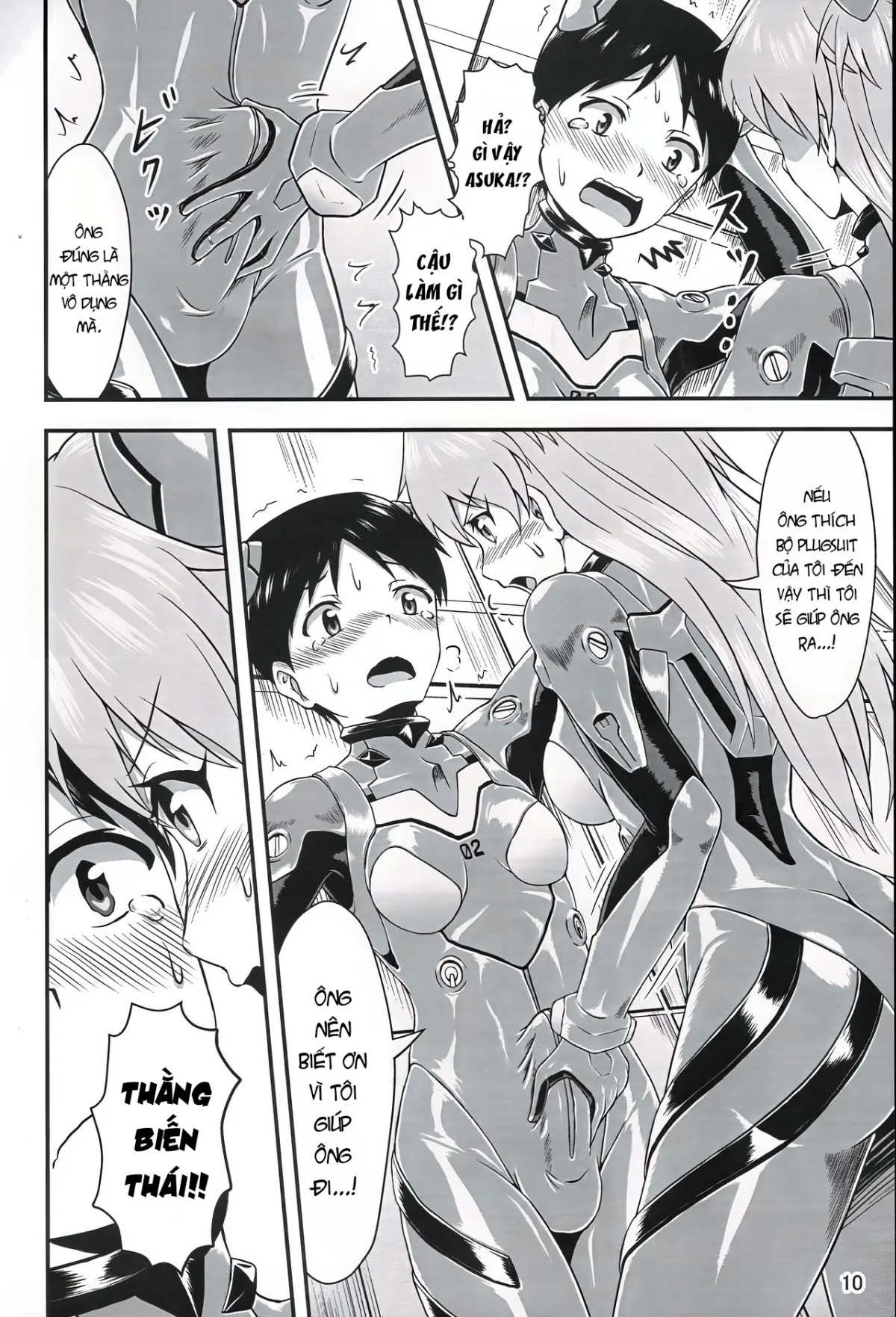 HentaiVN.net - Ảnh 9 - Plugsuit Josou ja Nai to...! RED - Oneshot