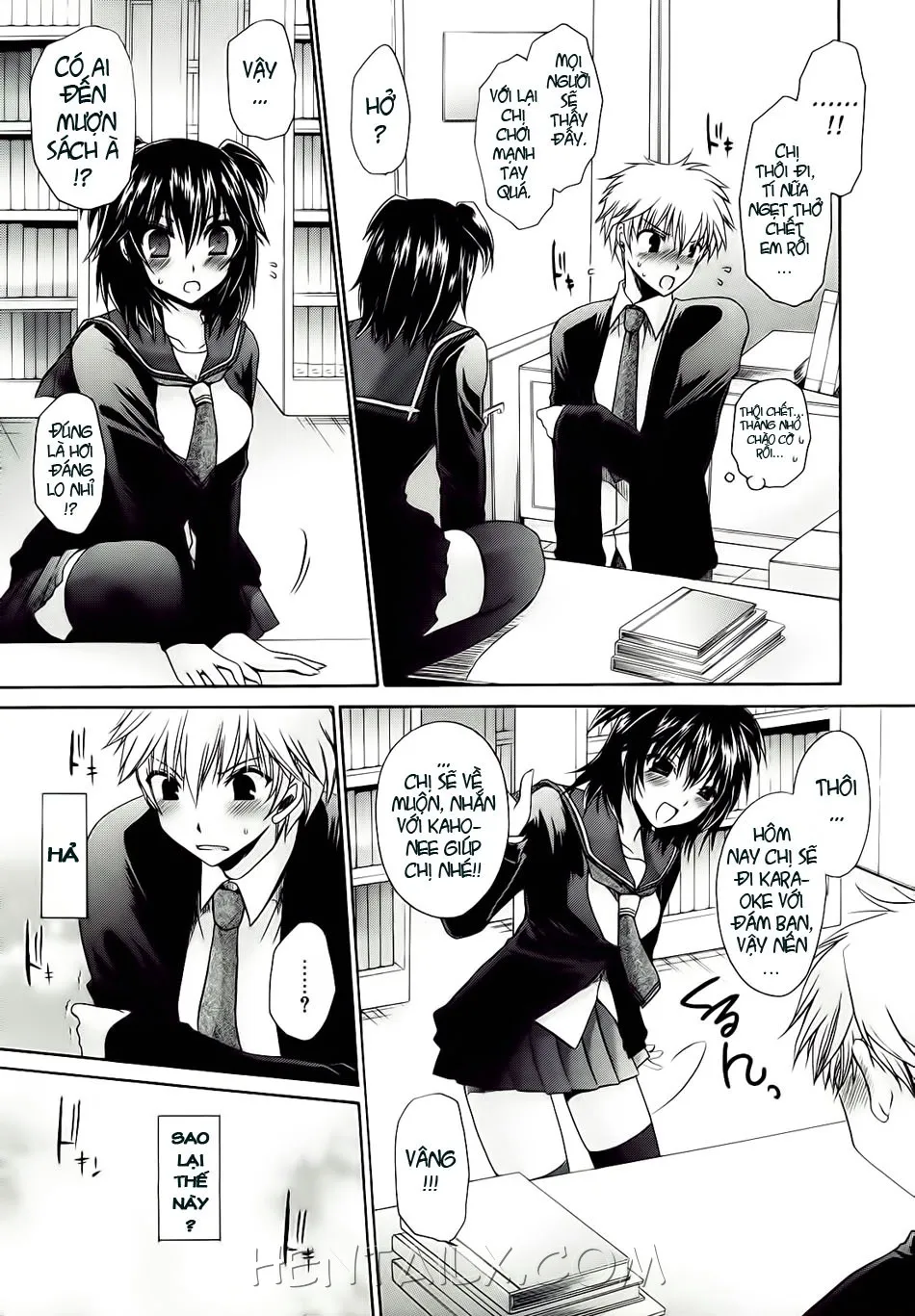 HentaiVN.net - Ảnh 8 - NeeNe ~Ane Tokidoki Kanojo - Chap 1