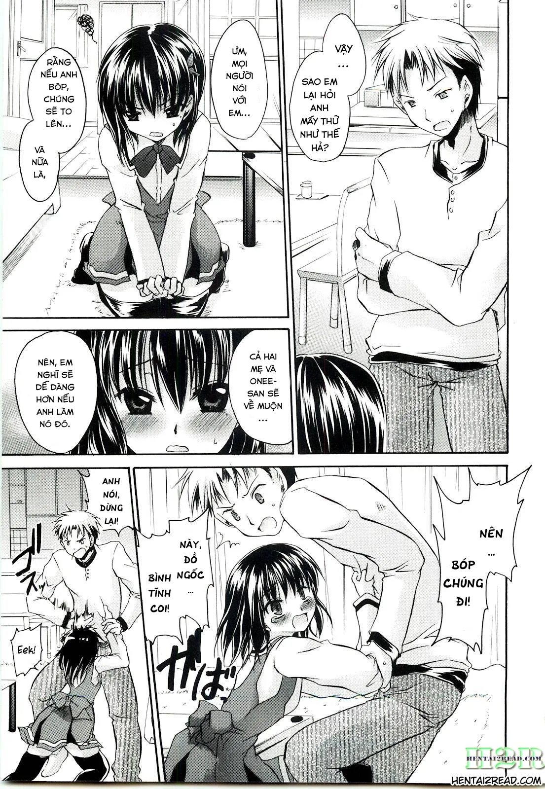 HentaiVN.net - Ảnh 3 - NeeNe ~Ane Tokidoki Kanojo - Chap 10 [Cô gái ngực phẳng]